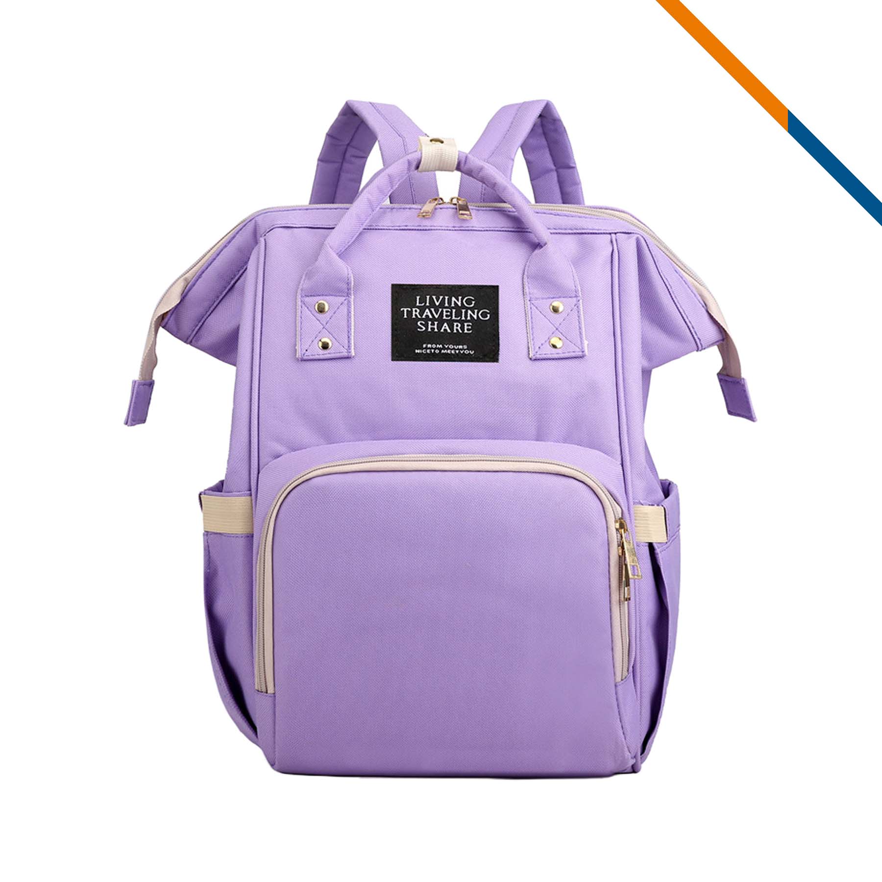Malco Mommy Backpack, custom backpack with logo imprint 4