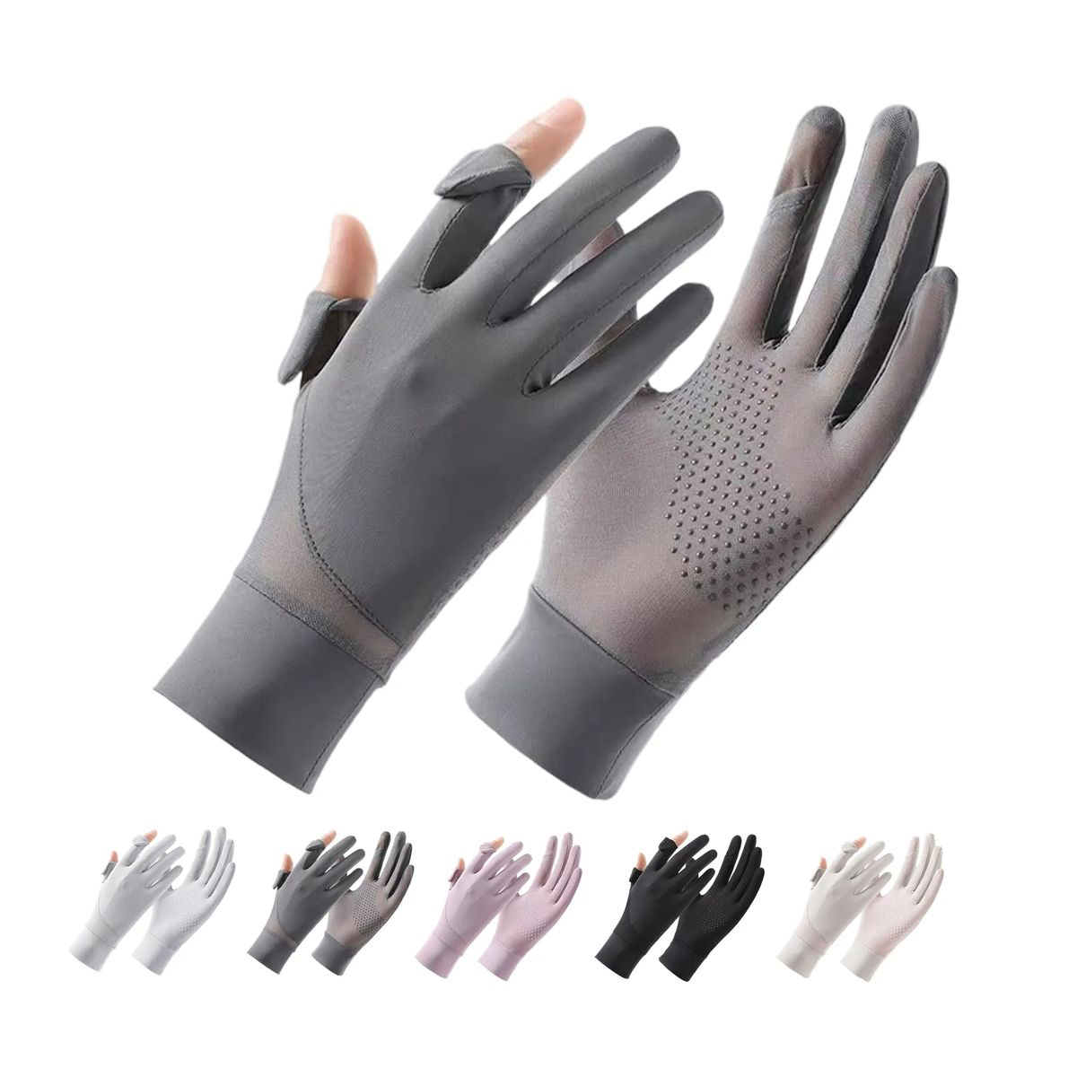 Ice Silk Gloves for Outdoor Work 8