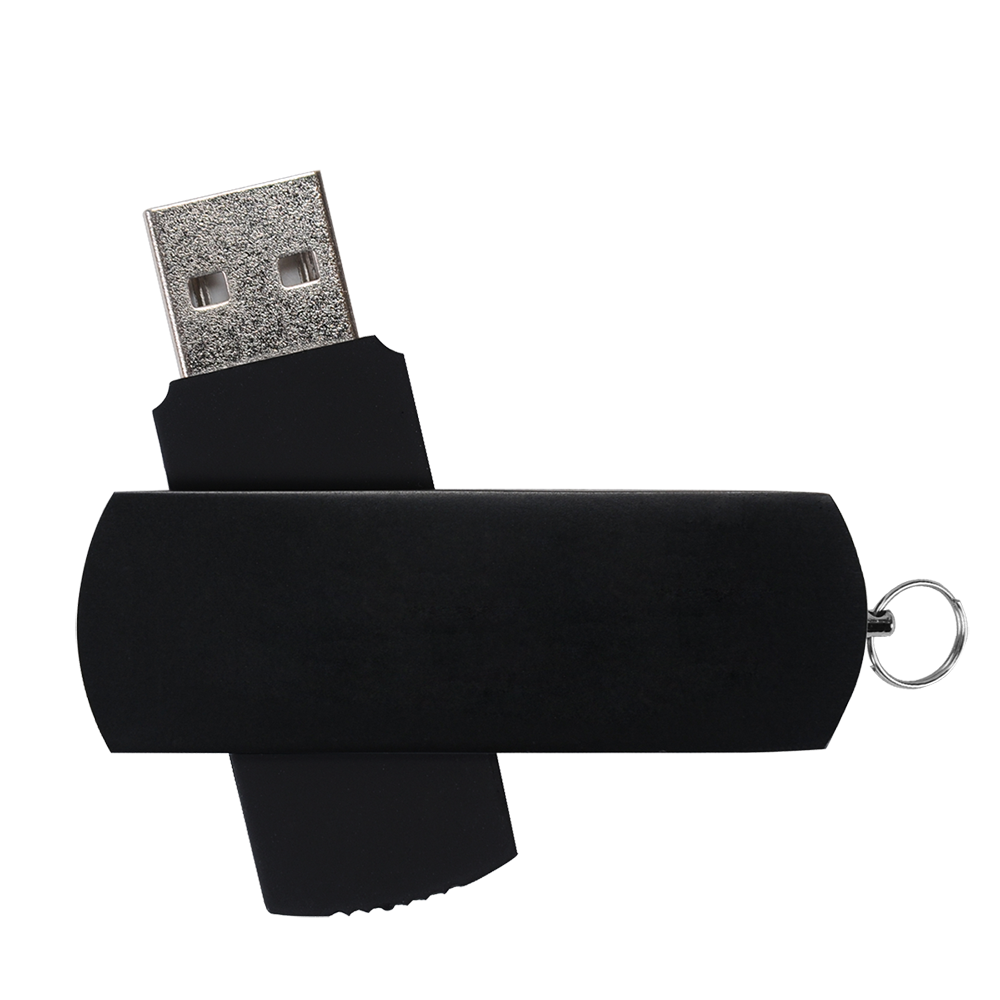 Montgomery Black Sleek Swivel USB - Simports