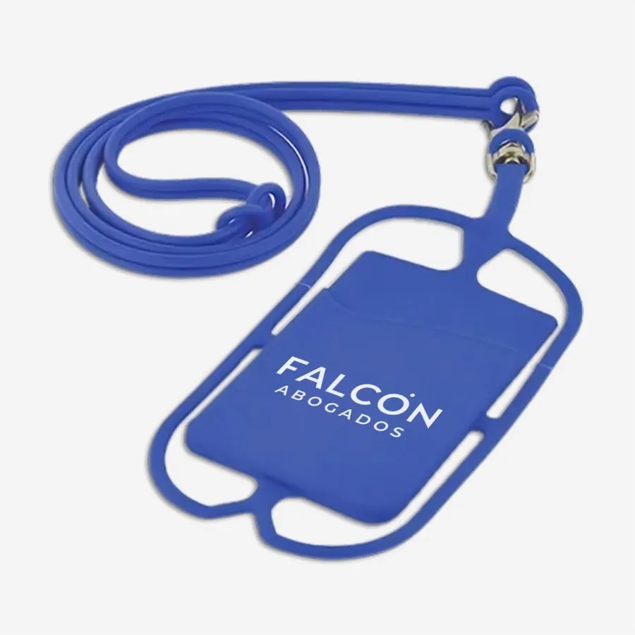 Lanyard Silicone Phone Wallet Holder 2