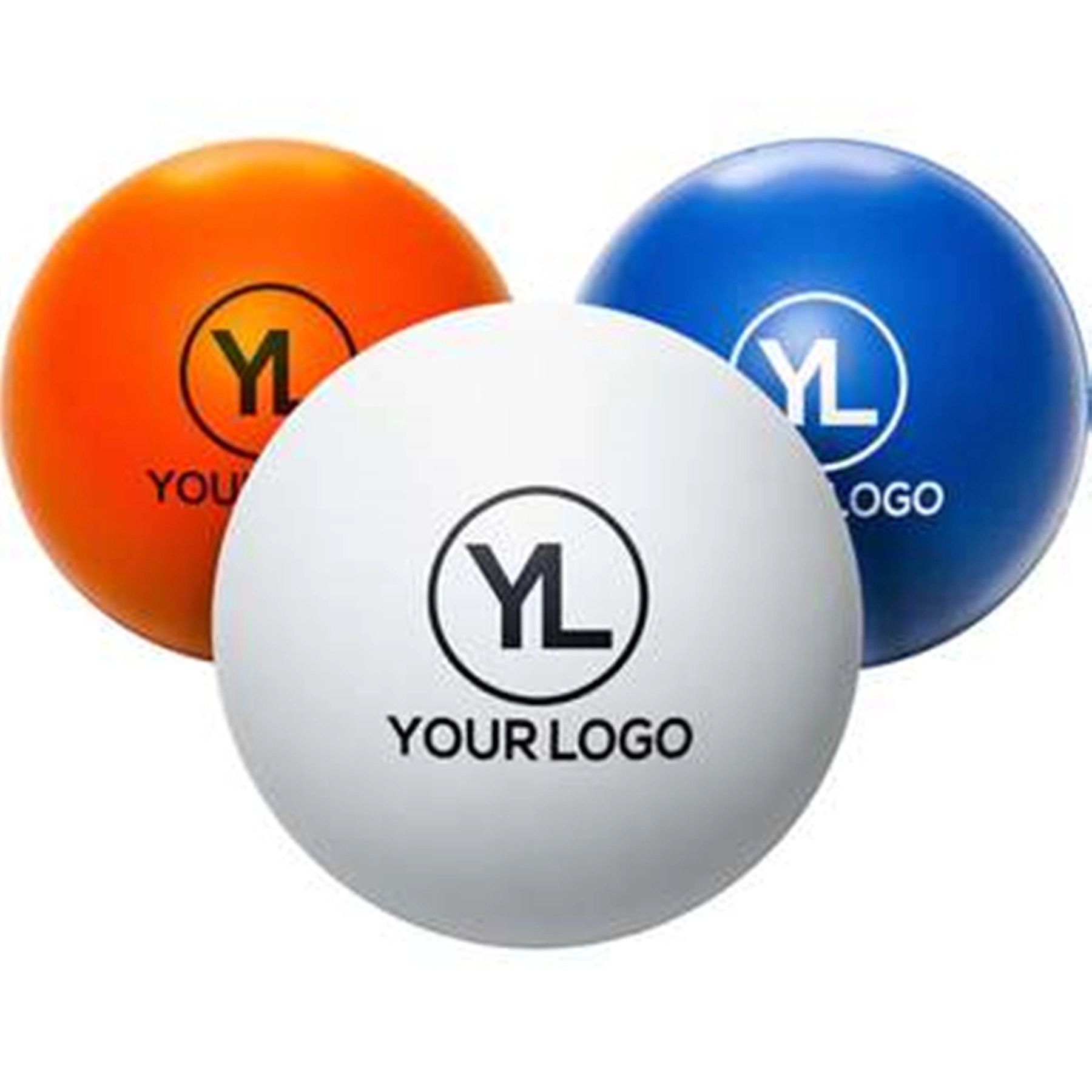 2.5" PU Round Stress Reliever Ball MOQ100 2