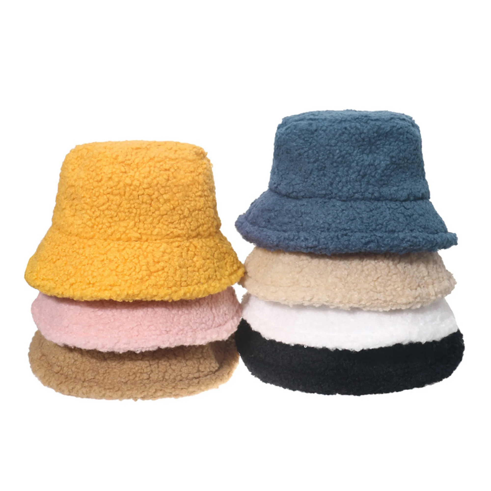 Lamb Wool Bucket Hat 1