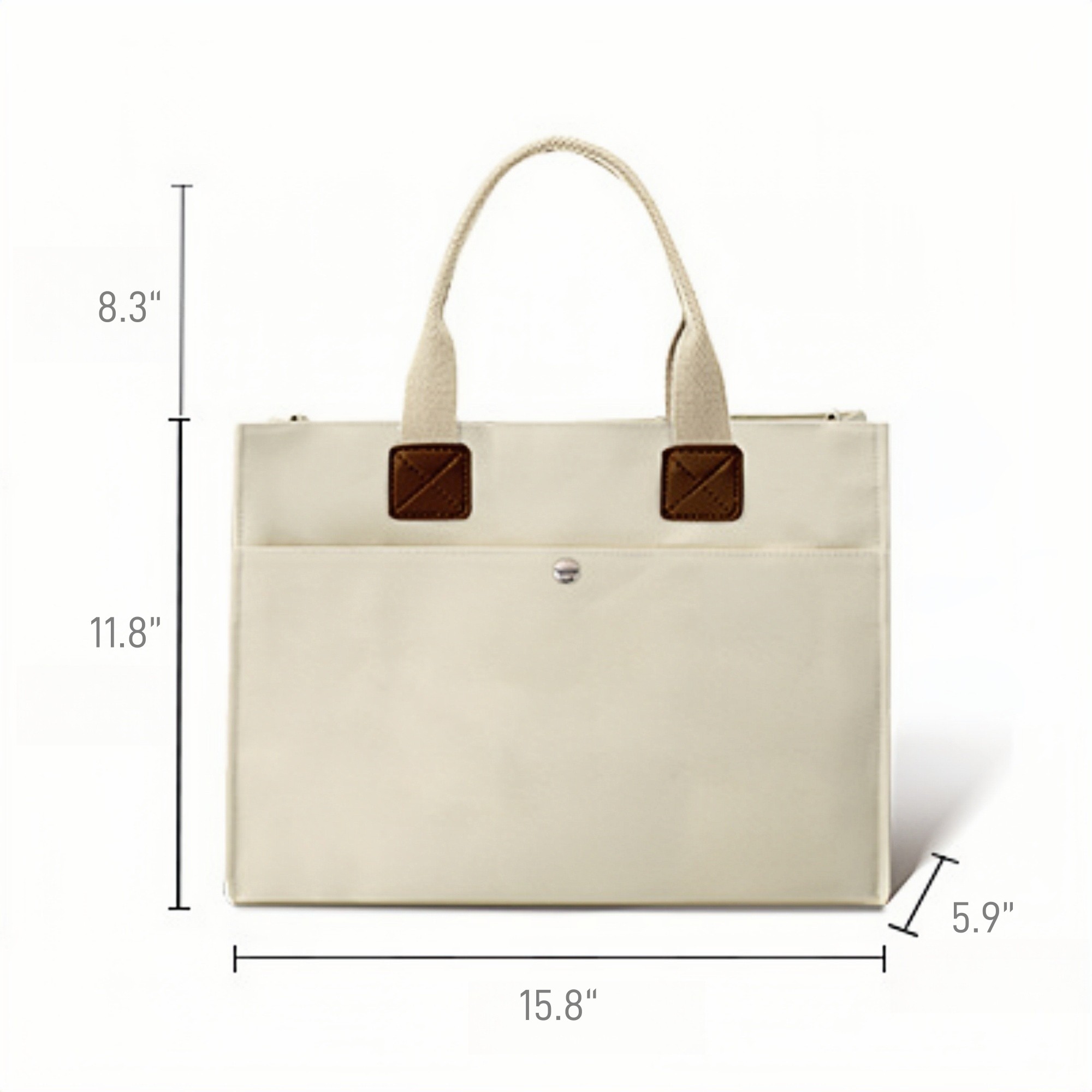 Canvas Tote Bag, custom tote bag with logo imprint 3