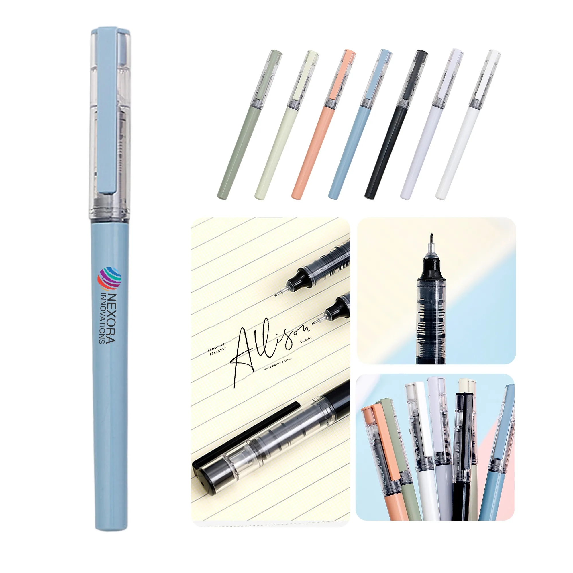 Durable Rollerball Pen with Replaceable Cartridge 4