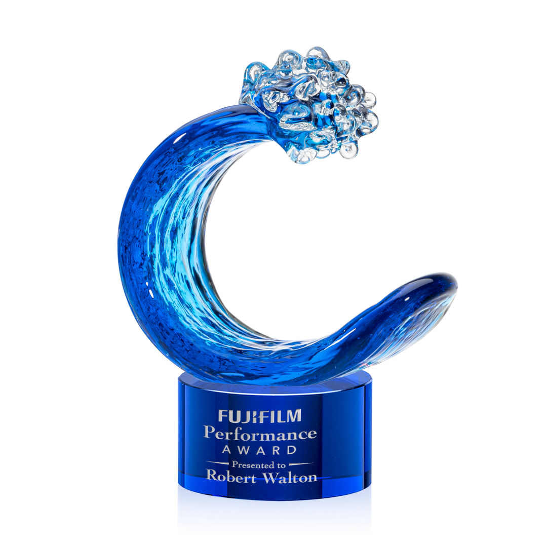 Oceana Award on Marvel Base - Blue 6