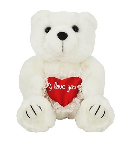 8" I Love You Bear 2