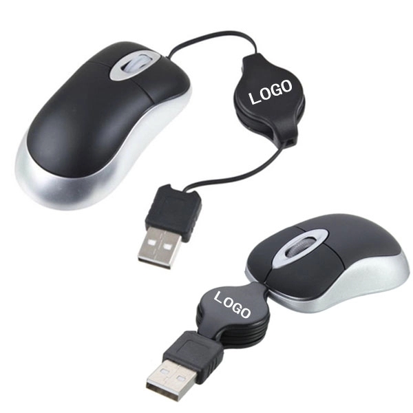 Retractable Scrolled Optical Mouse 2