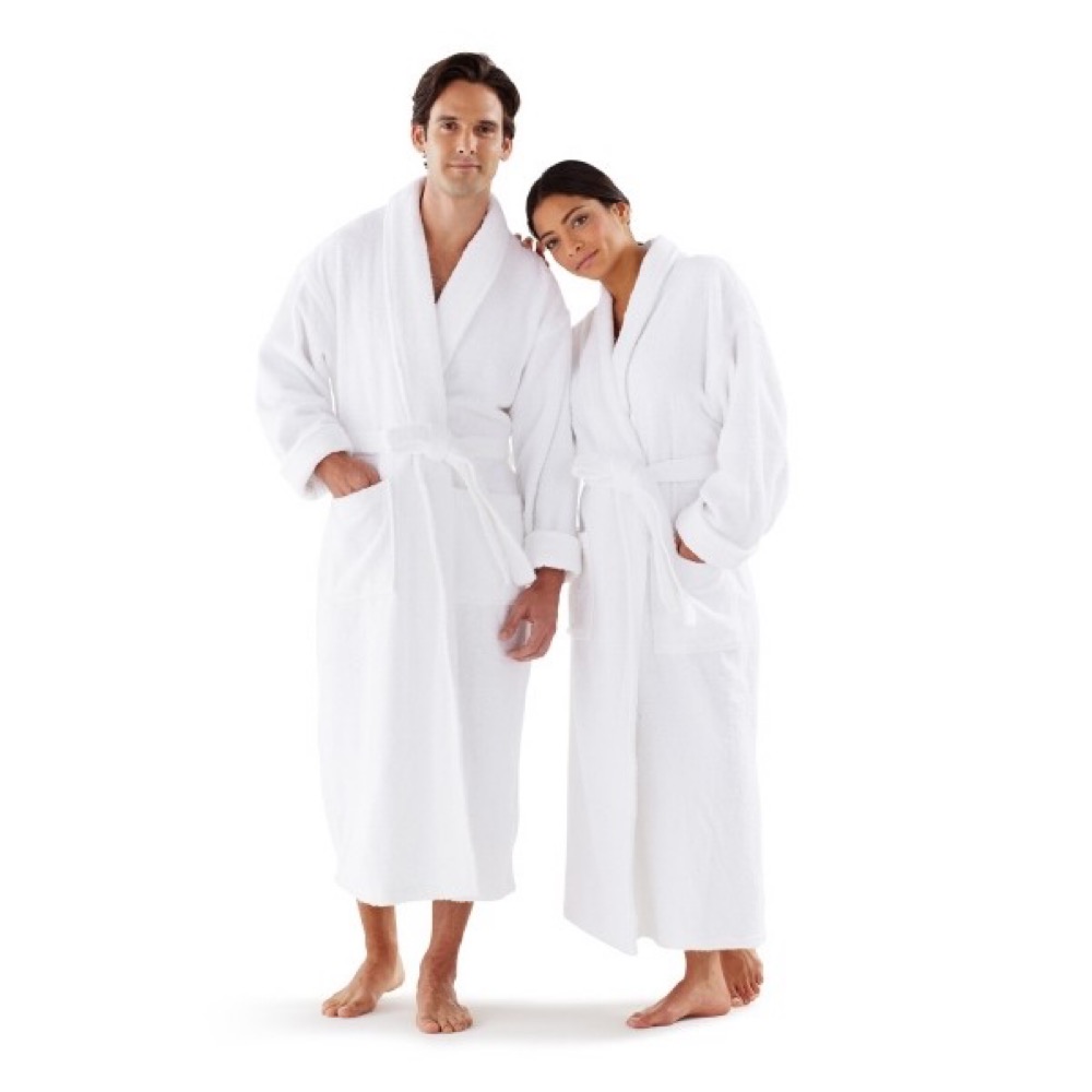 Shawl Collar Terry Bathrobe 2