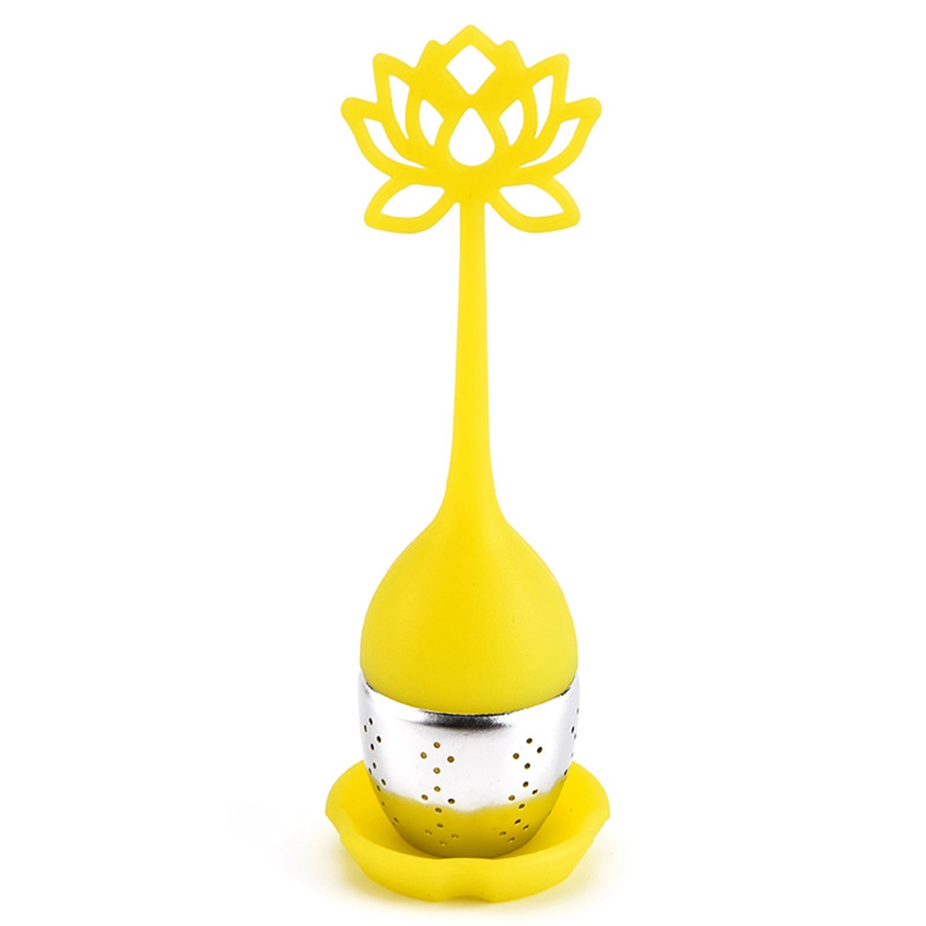 Flower Shape Silicone Tea Infuser 2
