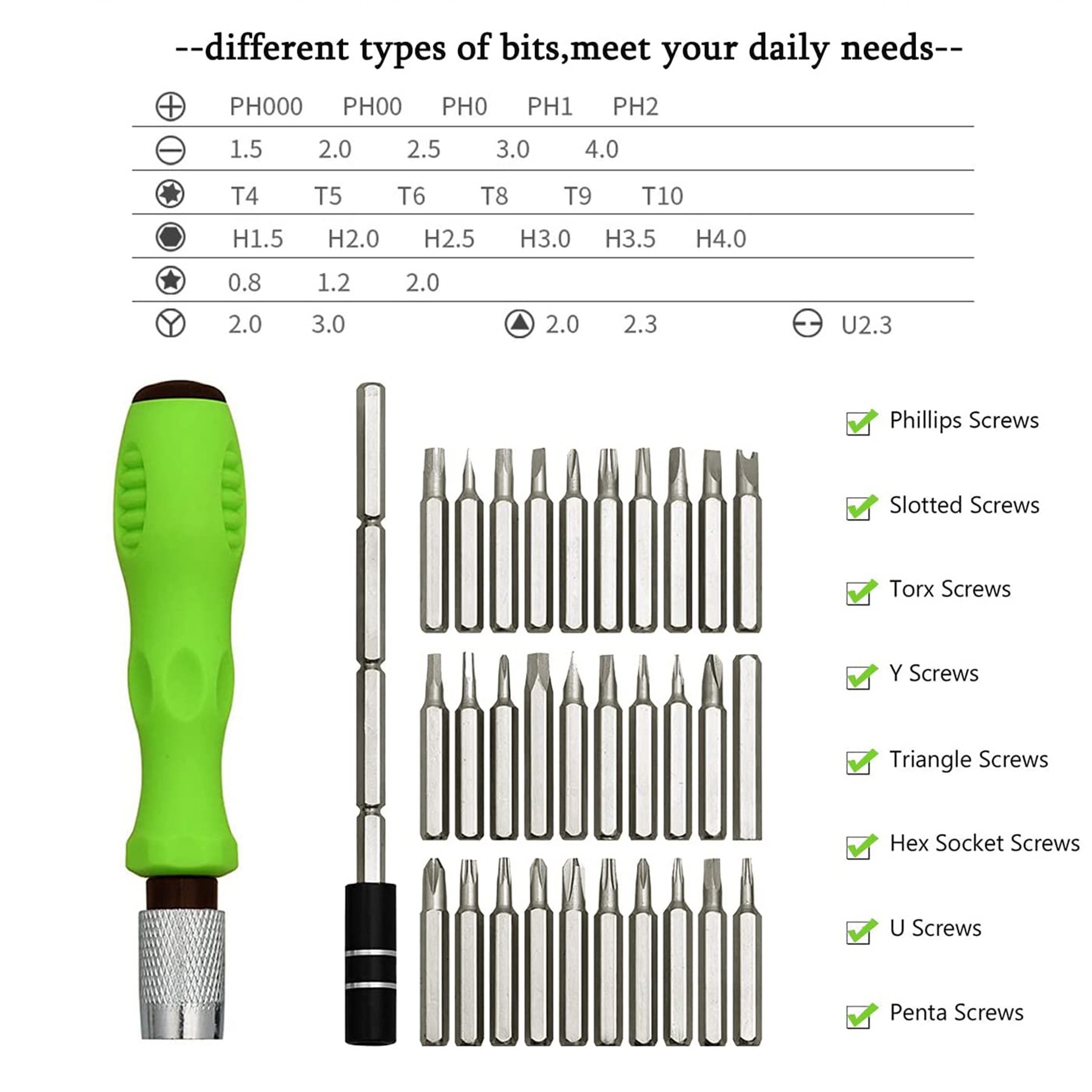 32 In 1 Precision Screwdriver Tool Set 3