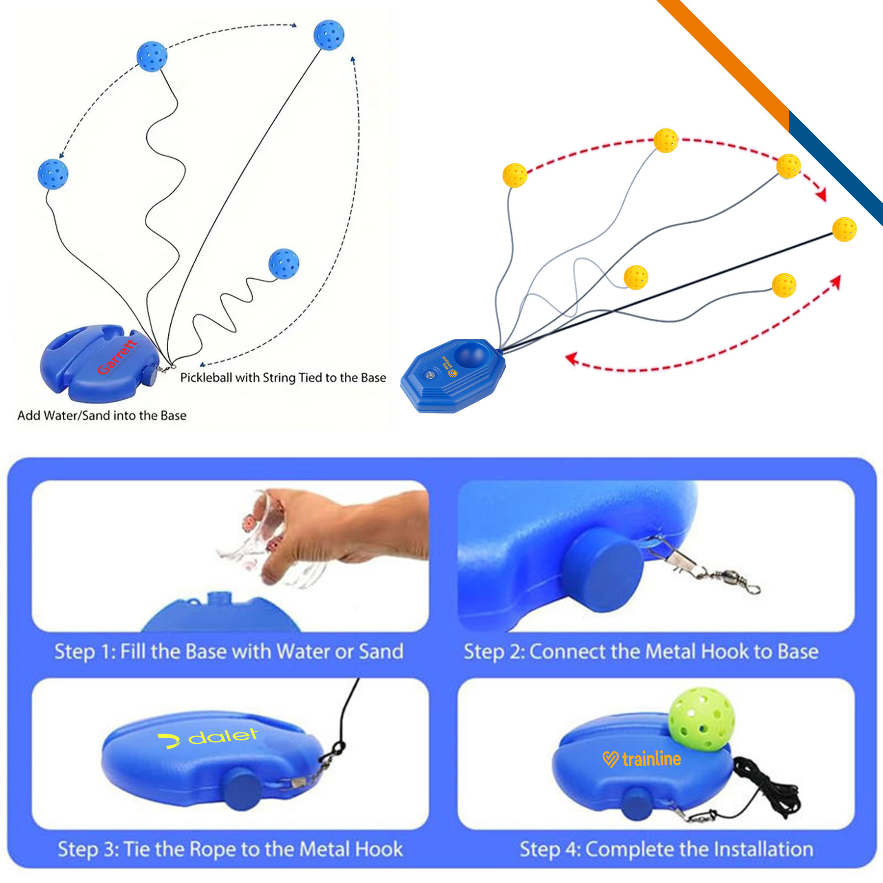 Dlopy Pickleball Training Set 10