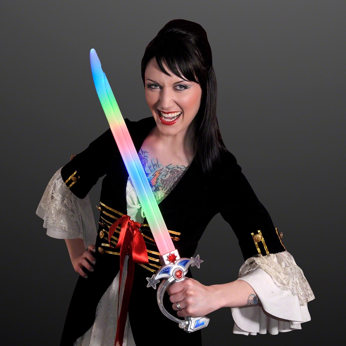 LED Swashbuckler Pirate Swords 3