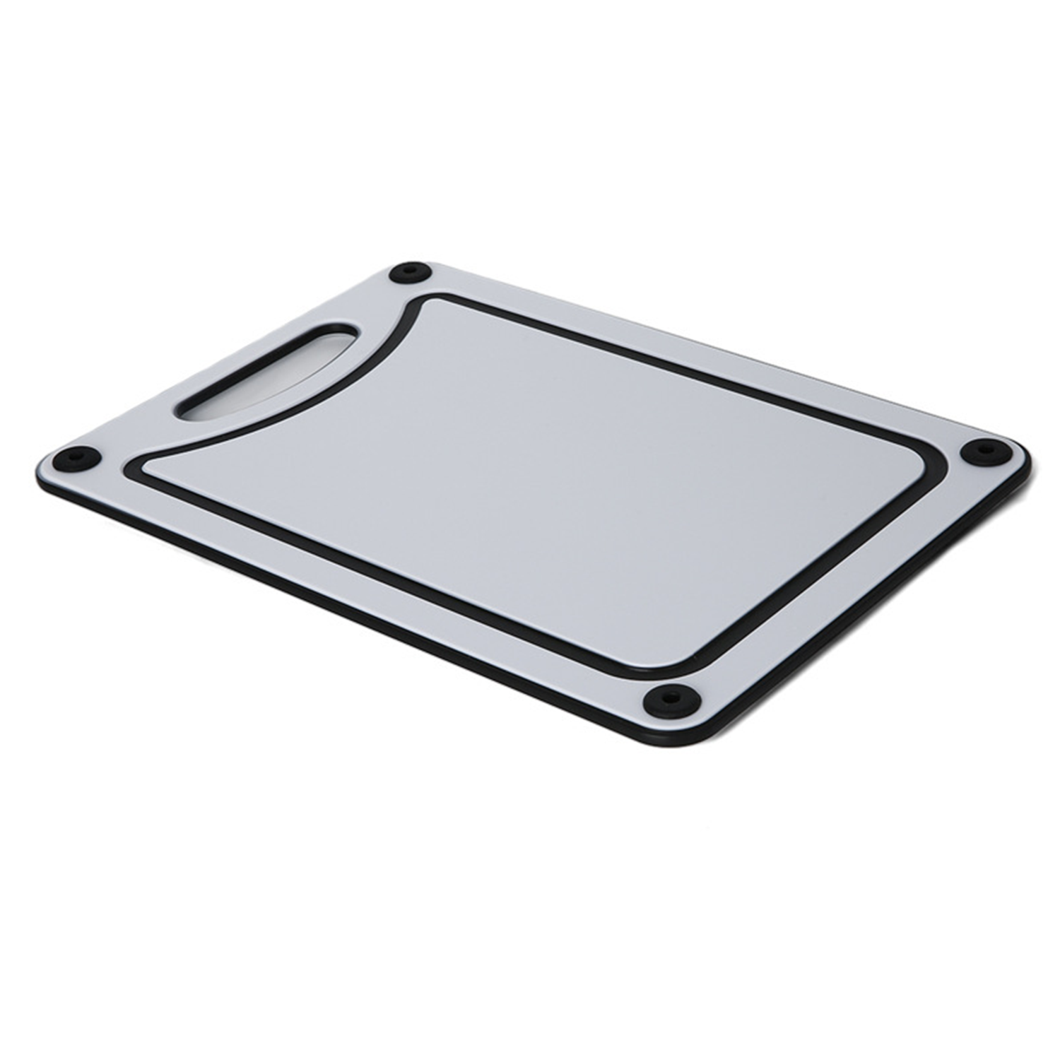 Recyclable PP Cutting Board-Veggies & Meat w/Juice Groove 2