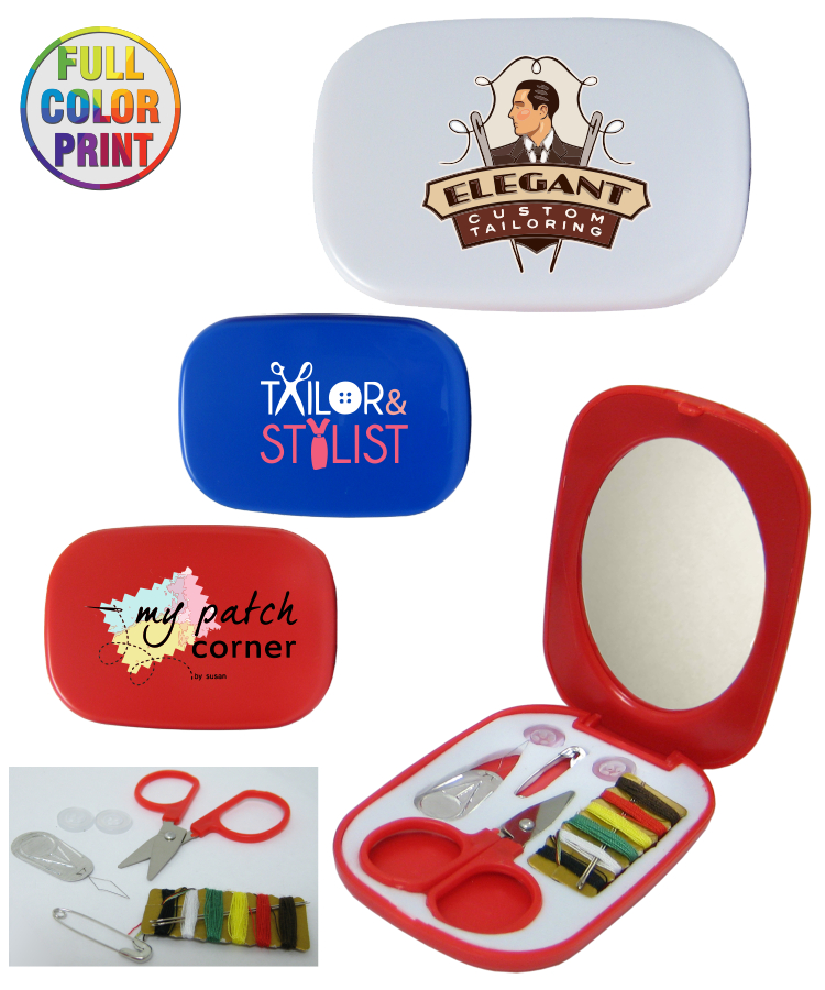 Sewing Kit w/Mirror - Full Color 2