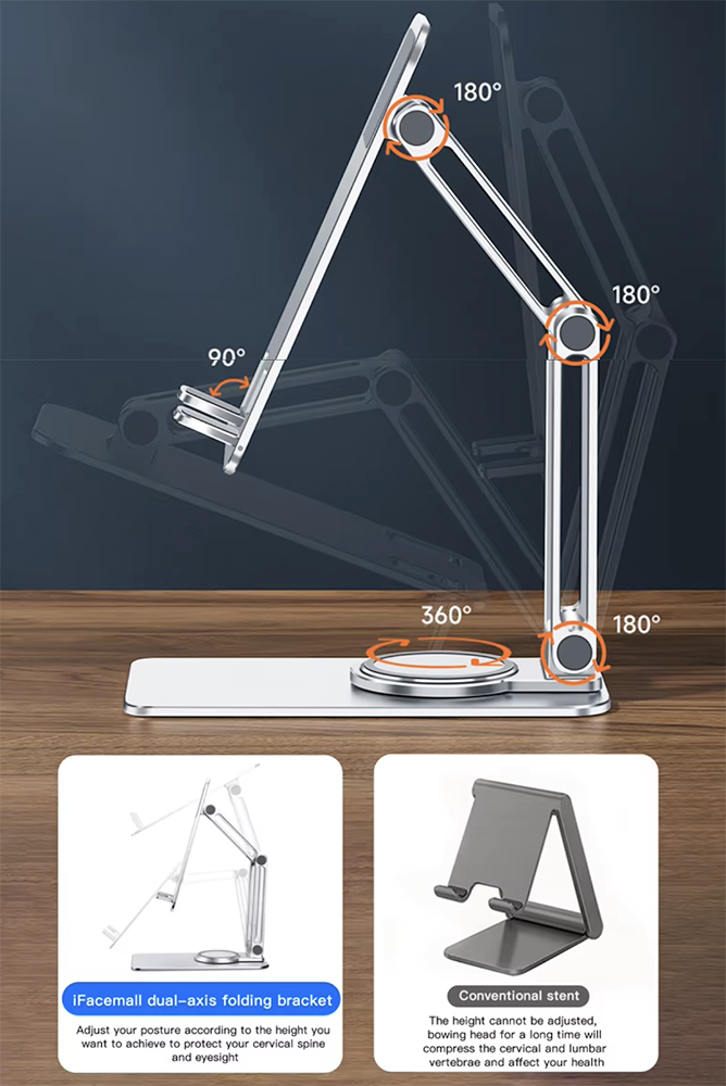Aluminum Desktop Phone Dock Holder 3
