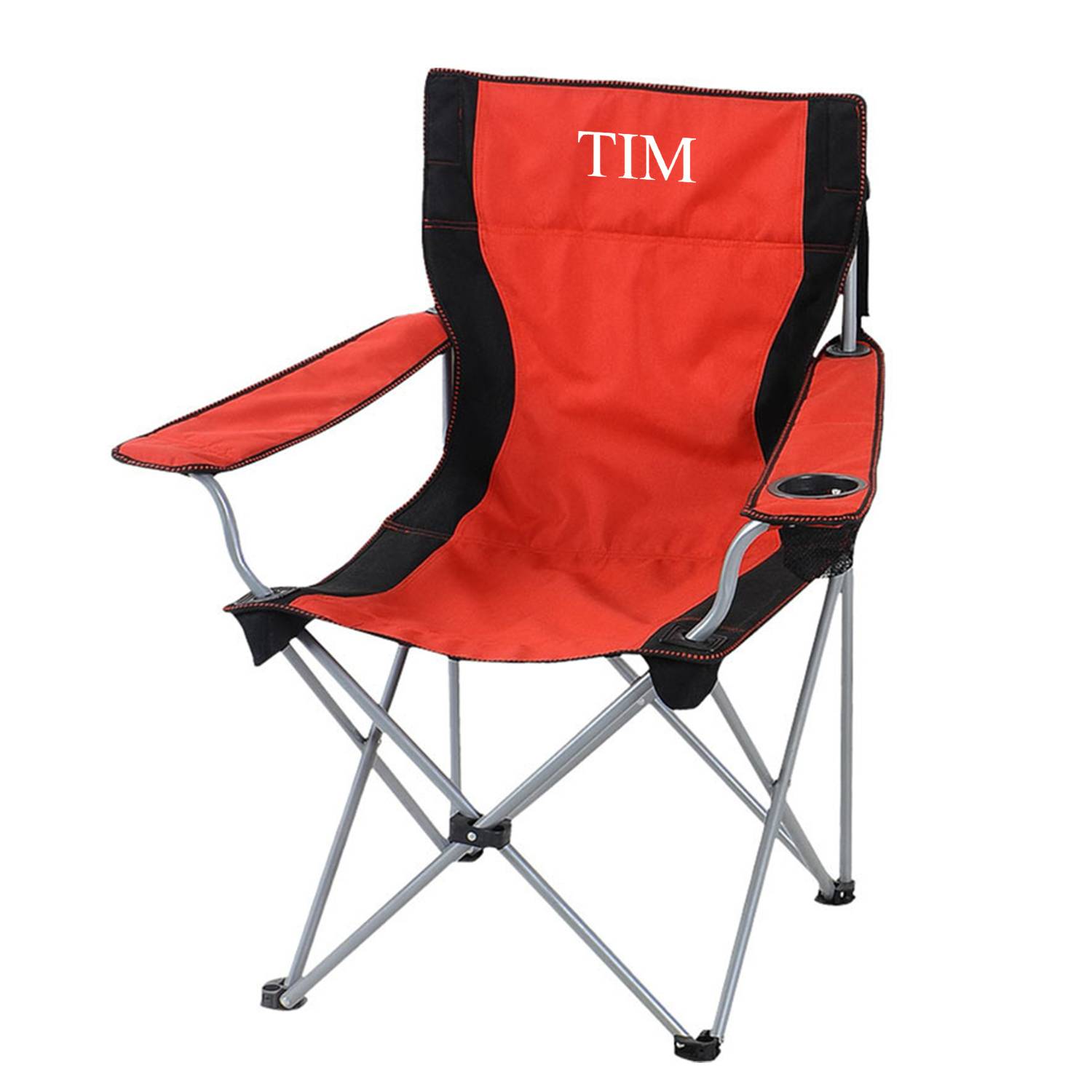 Foldable Stripe Reclining Chair 2