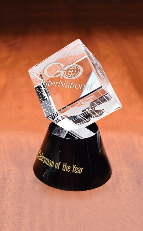 Columbus Globe on Base 3