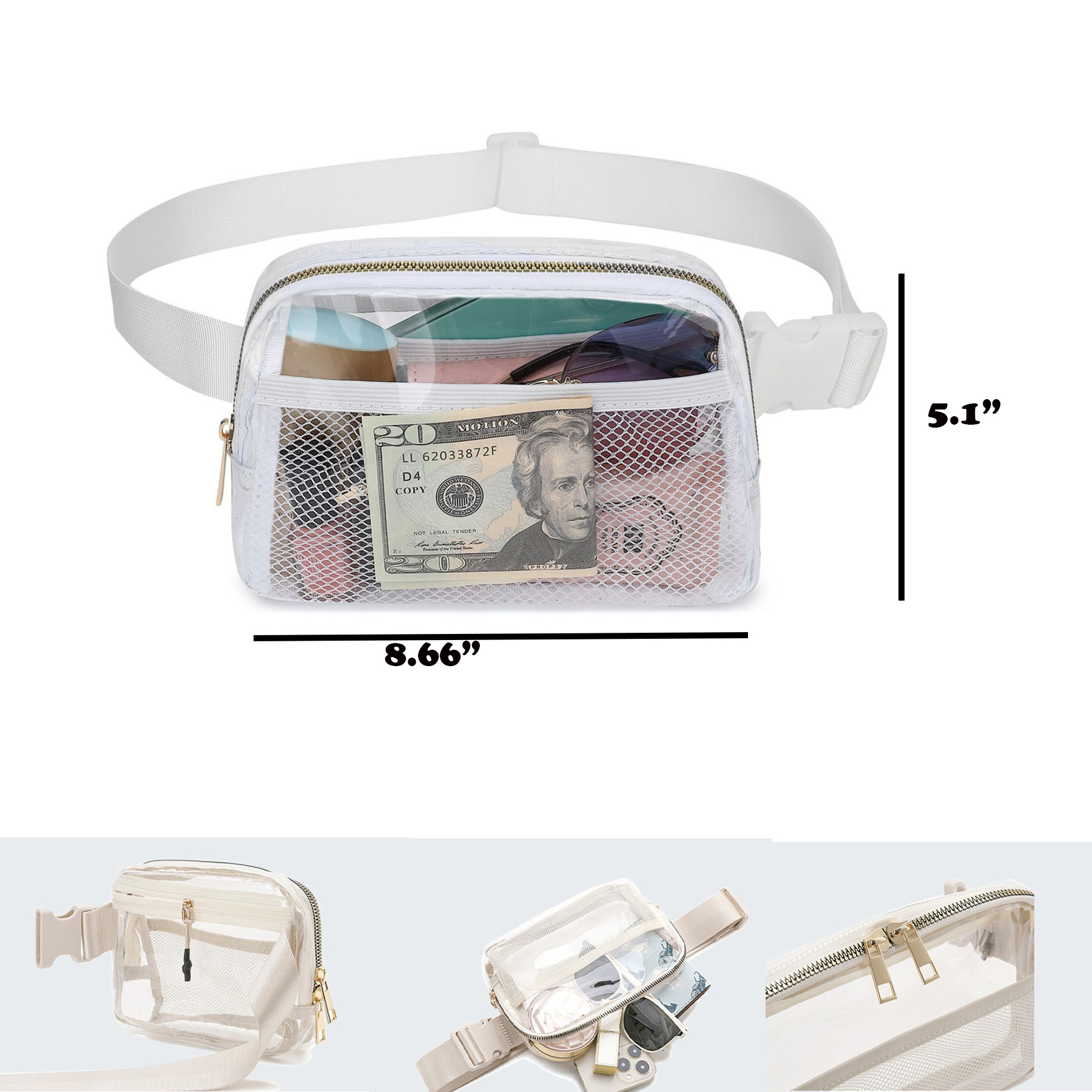 Transparent Fanny Pack 1