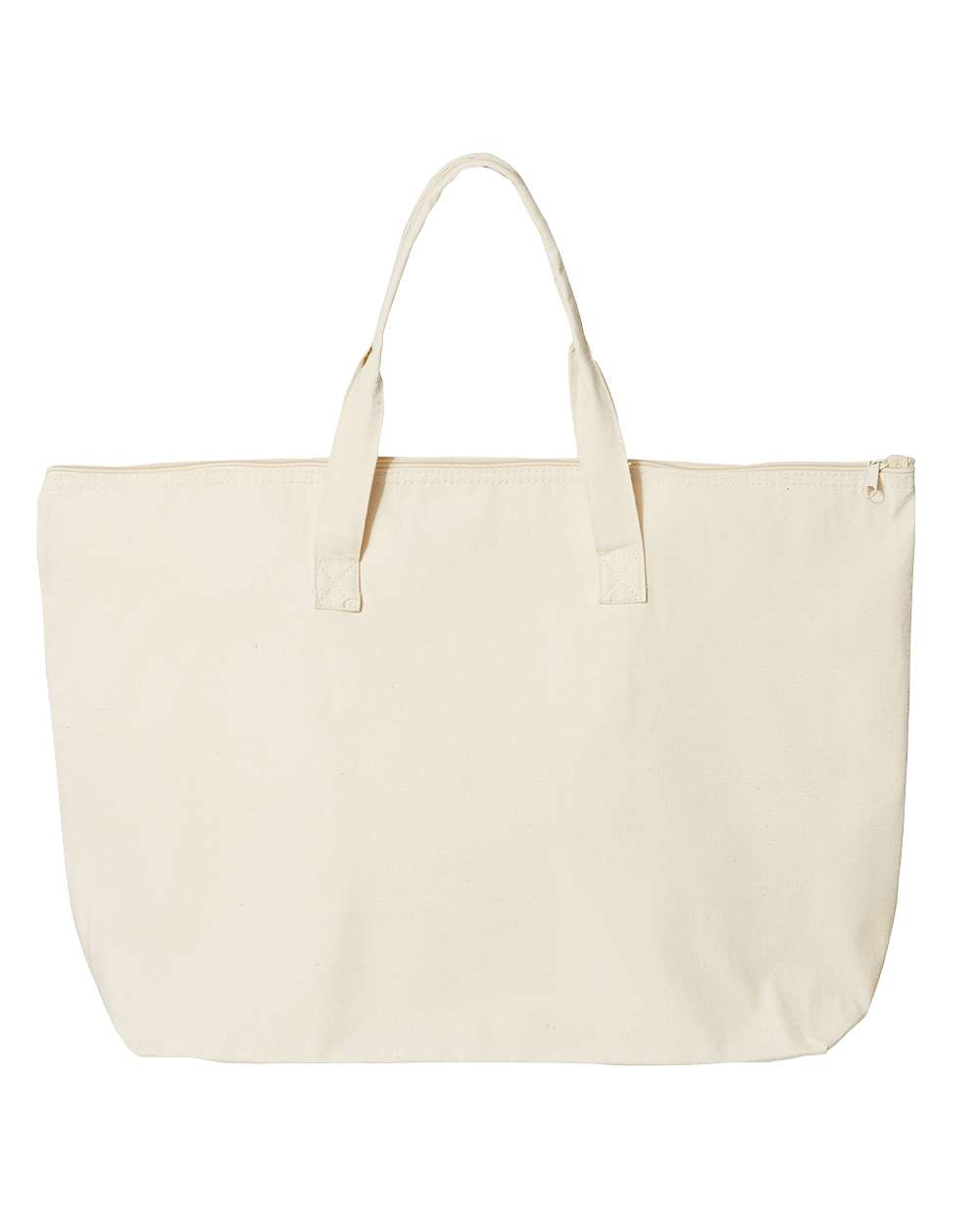 Tote with Top Zippered Closure - 8863, custom tote bag with logo imprint 9