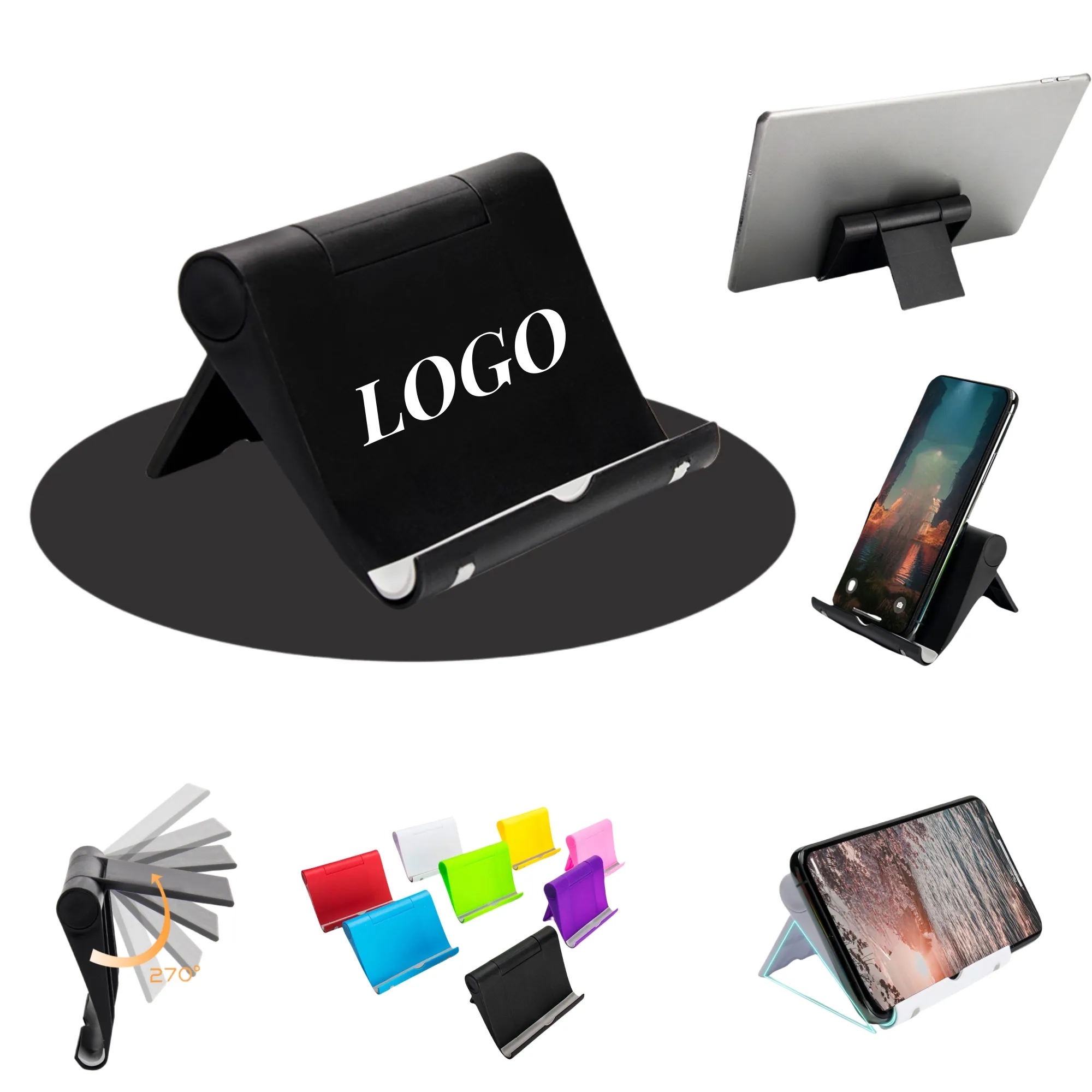 Foldable Cell Phone Holder Adjustable Smartphone Organizer 1