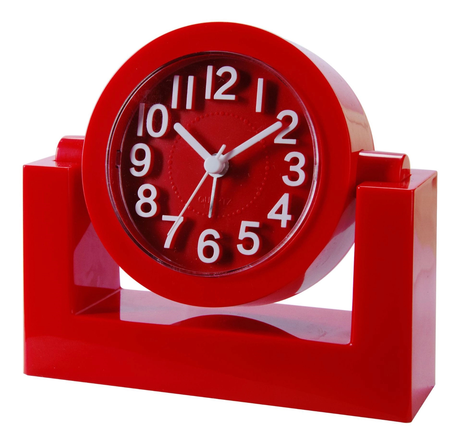 Swivel Desktop Clock with 3D Number 3