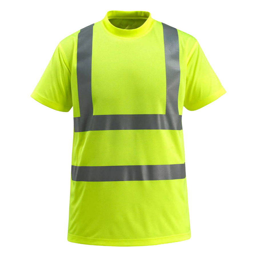VISIPRO Short Sleeve Reflective Safety T-Shirt with Bands &