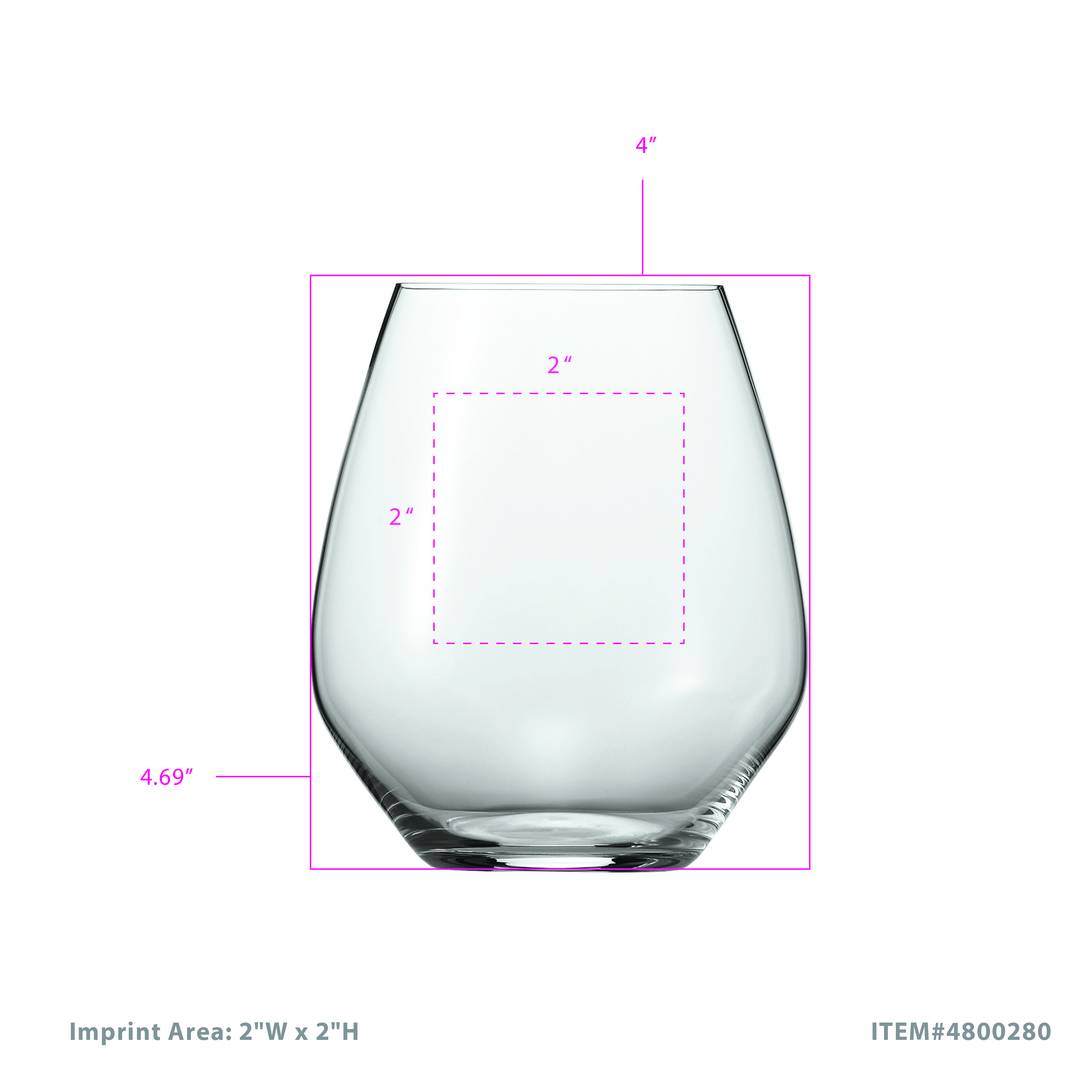 Spiegelau Authentis 22 oz All Purpose Tumber XL, set of 4 3