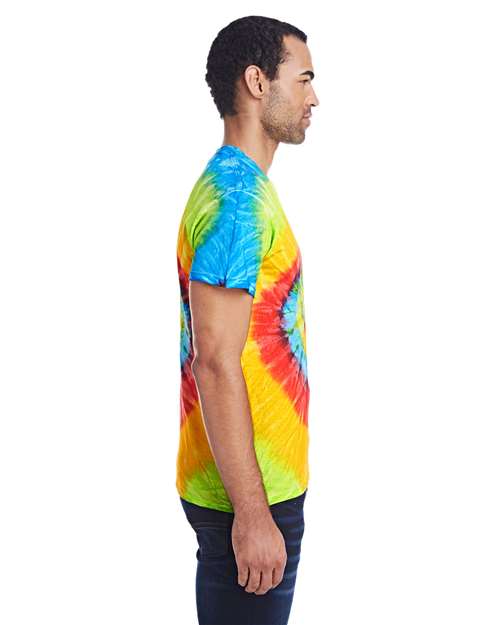 Unisex Multi-Color Tie-Dyed T-Shirt - CD1000 73