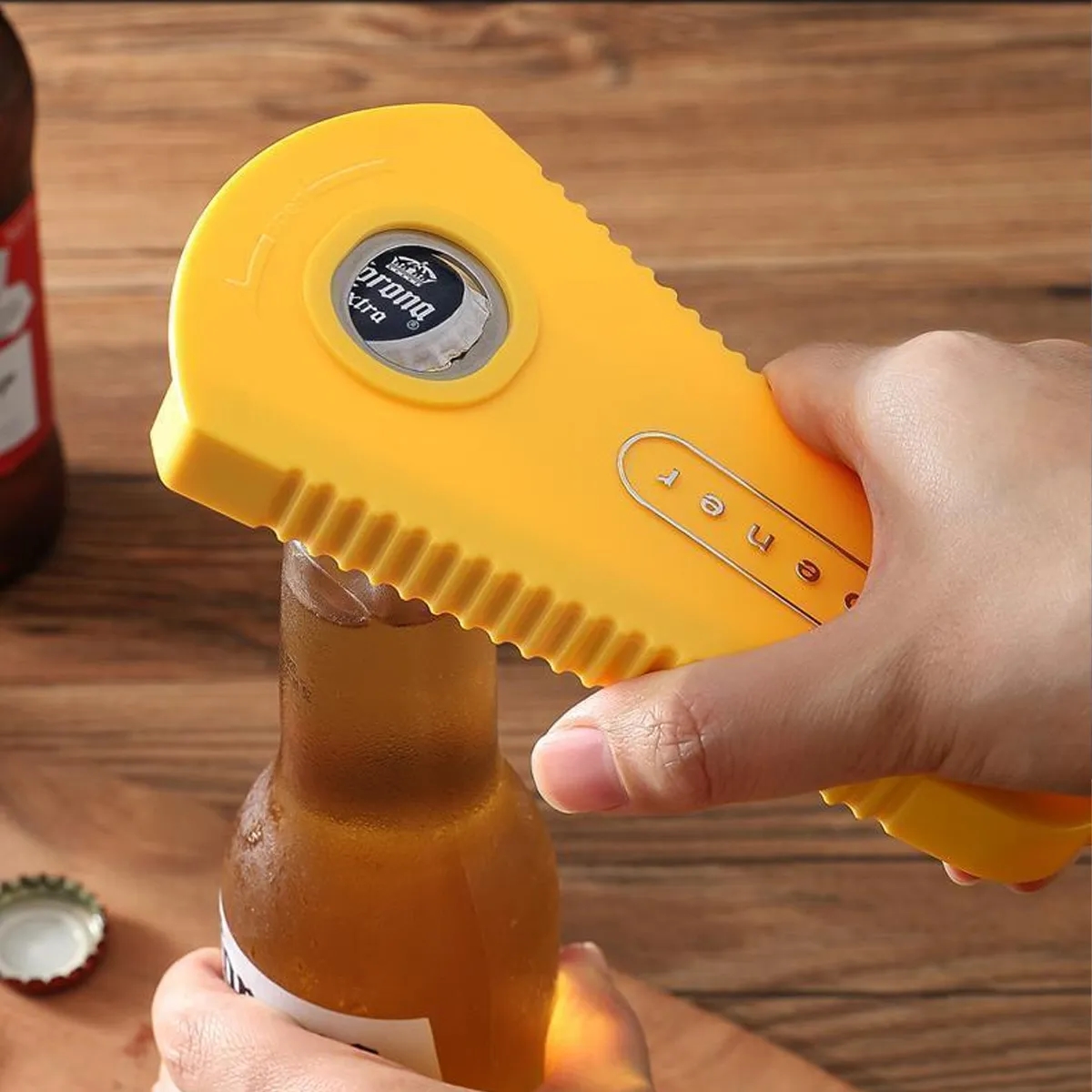 Non-Slip Jar And Bottle Opener Tool With Ergonomic Grip 6