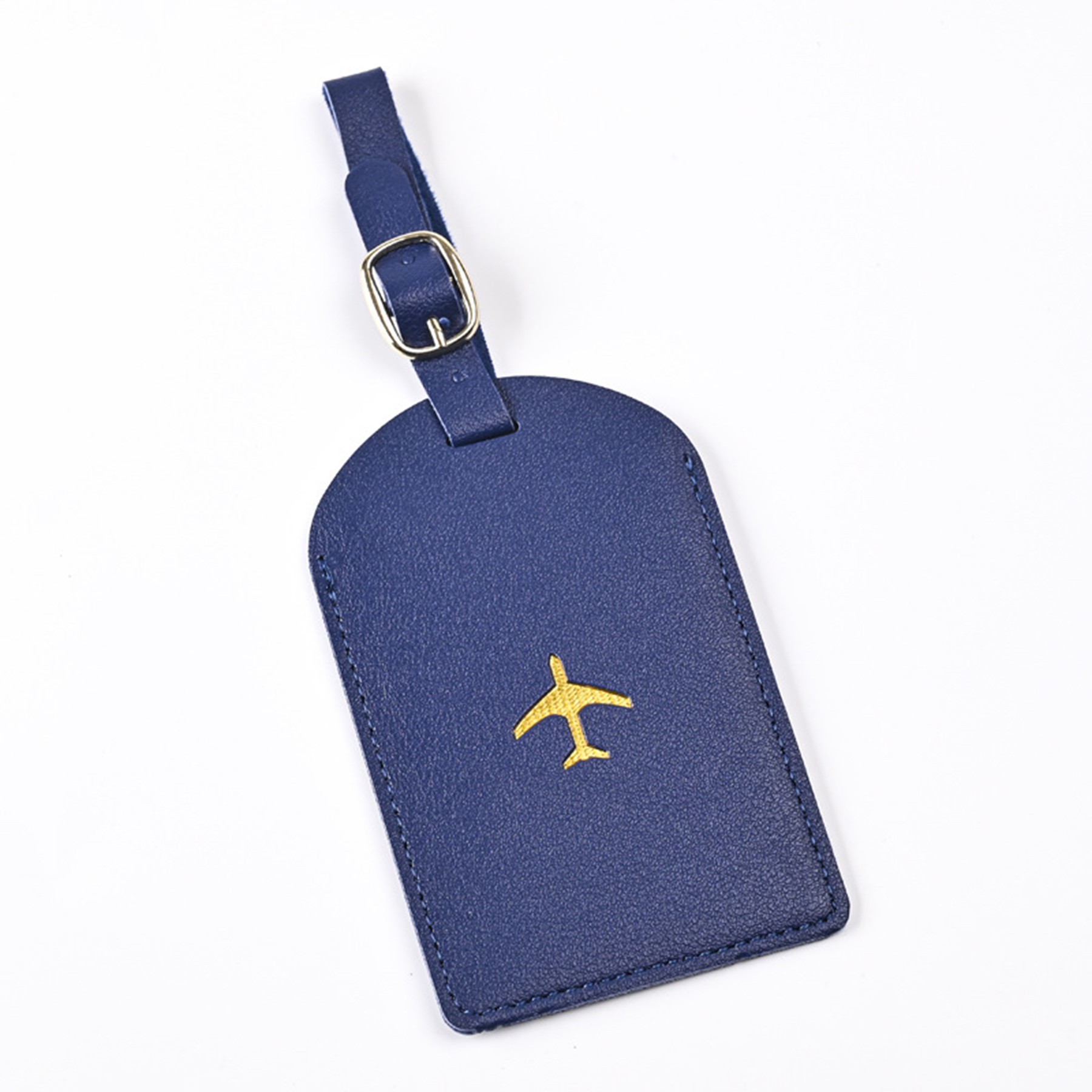 PU Leather Stamping Aircraft Boarding Pass Hanging Tag 10
