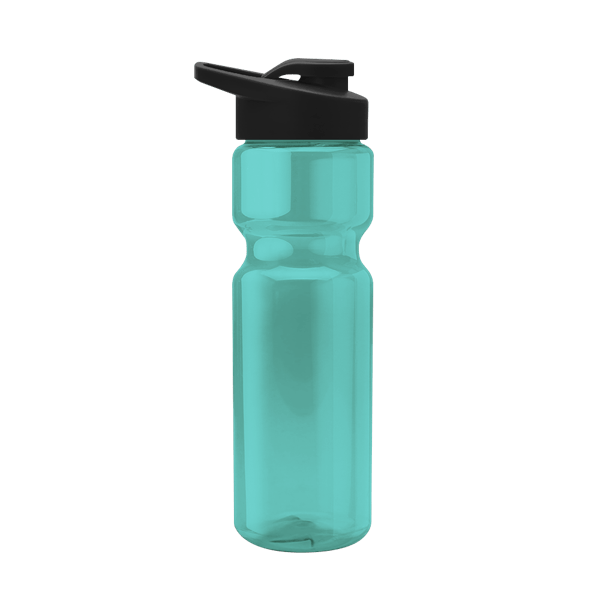 Blazer 28oz Transparent Bike Bottle w/Drink-thru Lid 1323