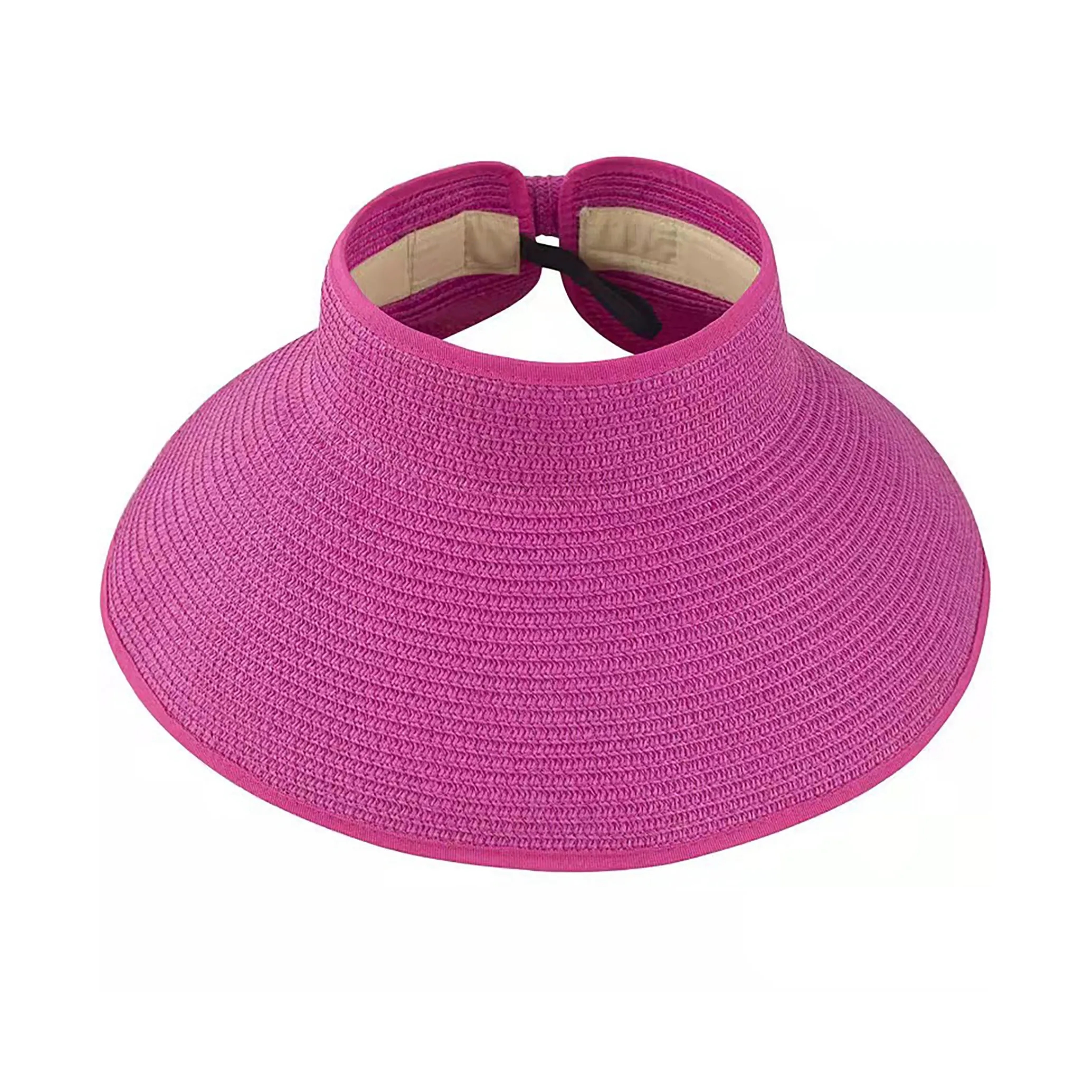 Roll-up Straw Sun Visor 5