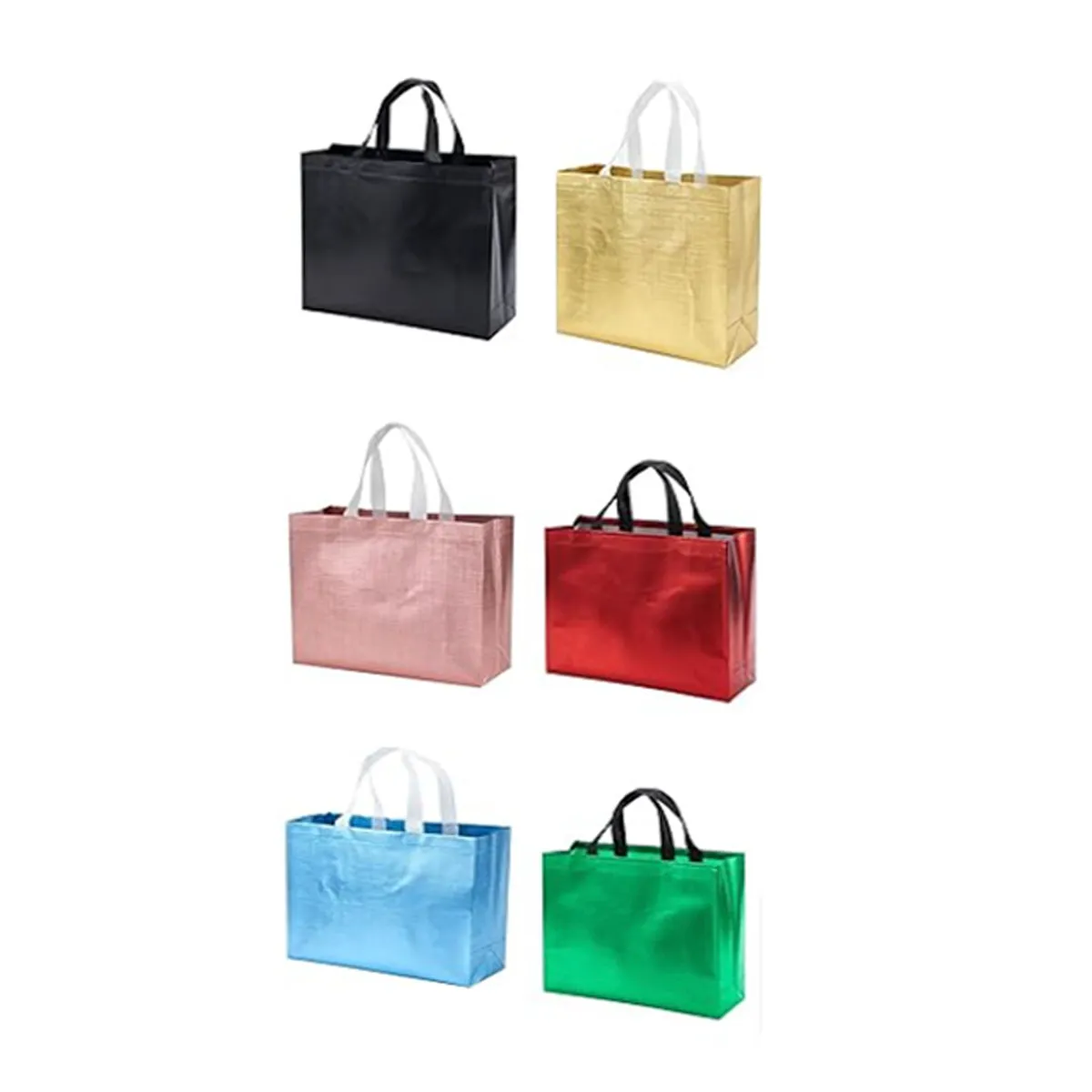 Reusable With Handle Non-Woven Stylish Foldable Shopping Bag 6