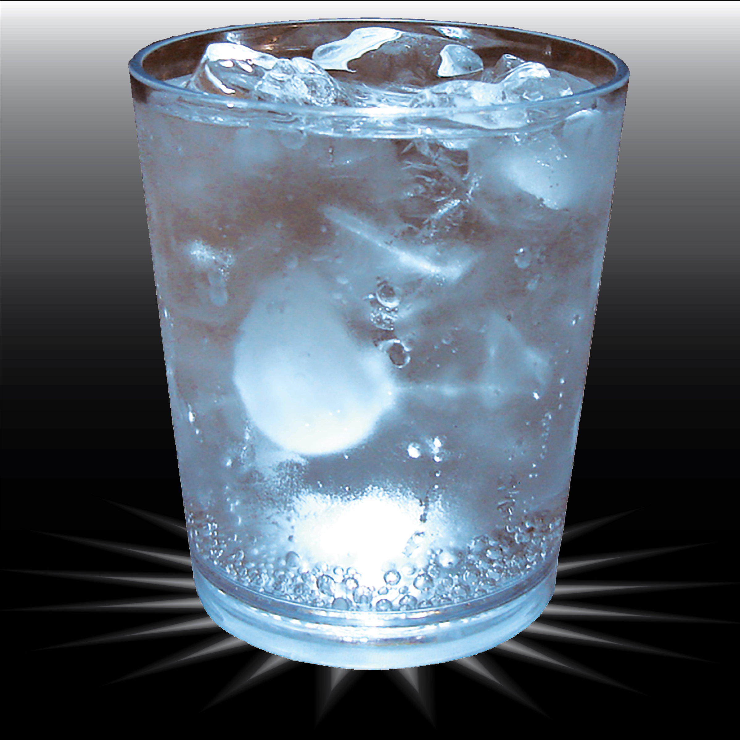 12oz Single Light Plastic Rocks Cup 11