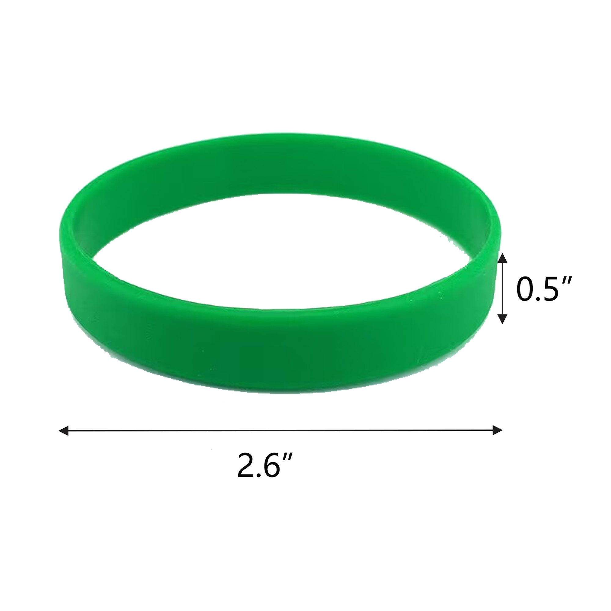 Debossed Silicone Wristband Bracelet 3