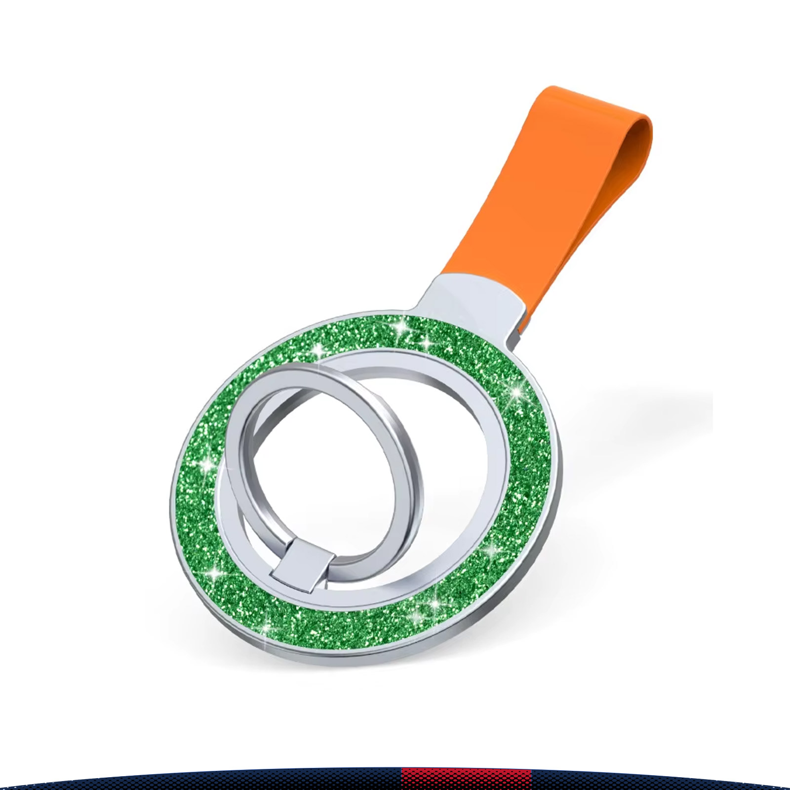 Wilkes DualMag Glitter Magnetic Phone Ring Holder 1