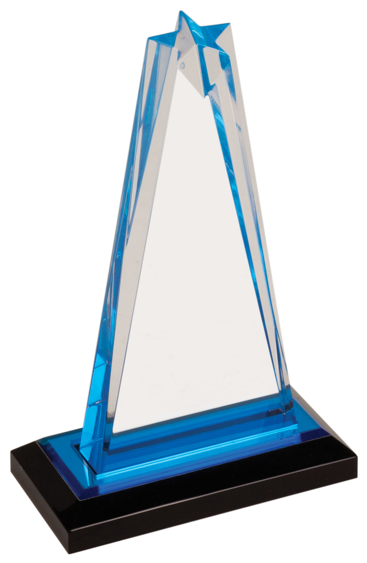 8" Blue Star Impress Acrylic Award