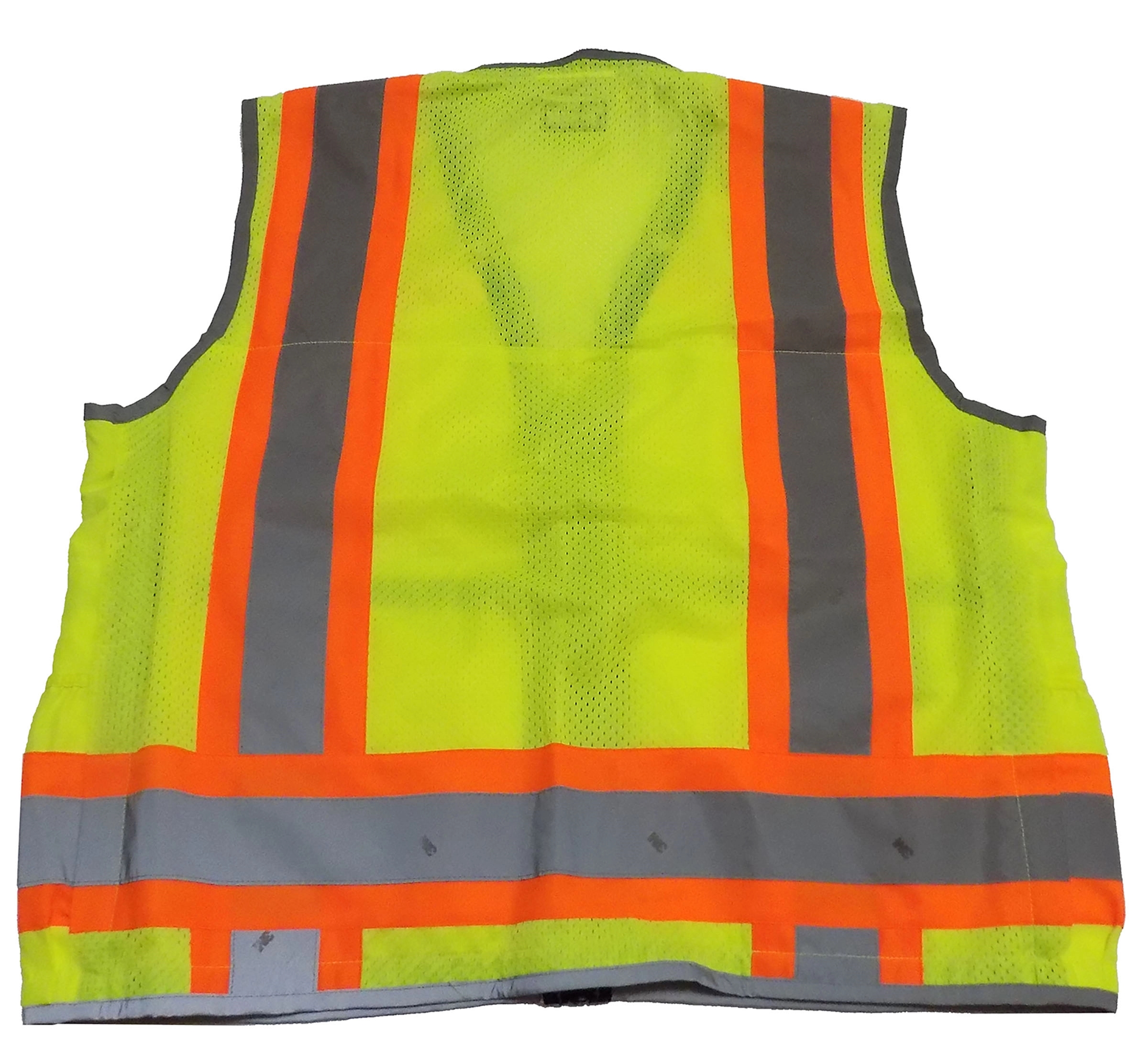 Ansi Class 2 Heavy Duty, Safety Vest , 2 Tone, Green 3