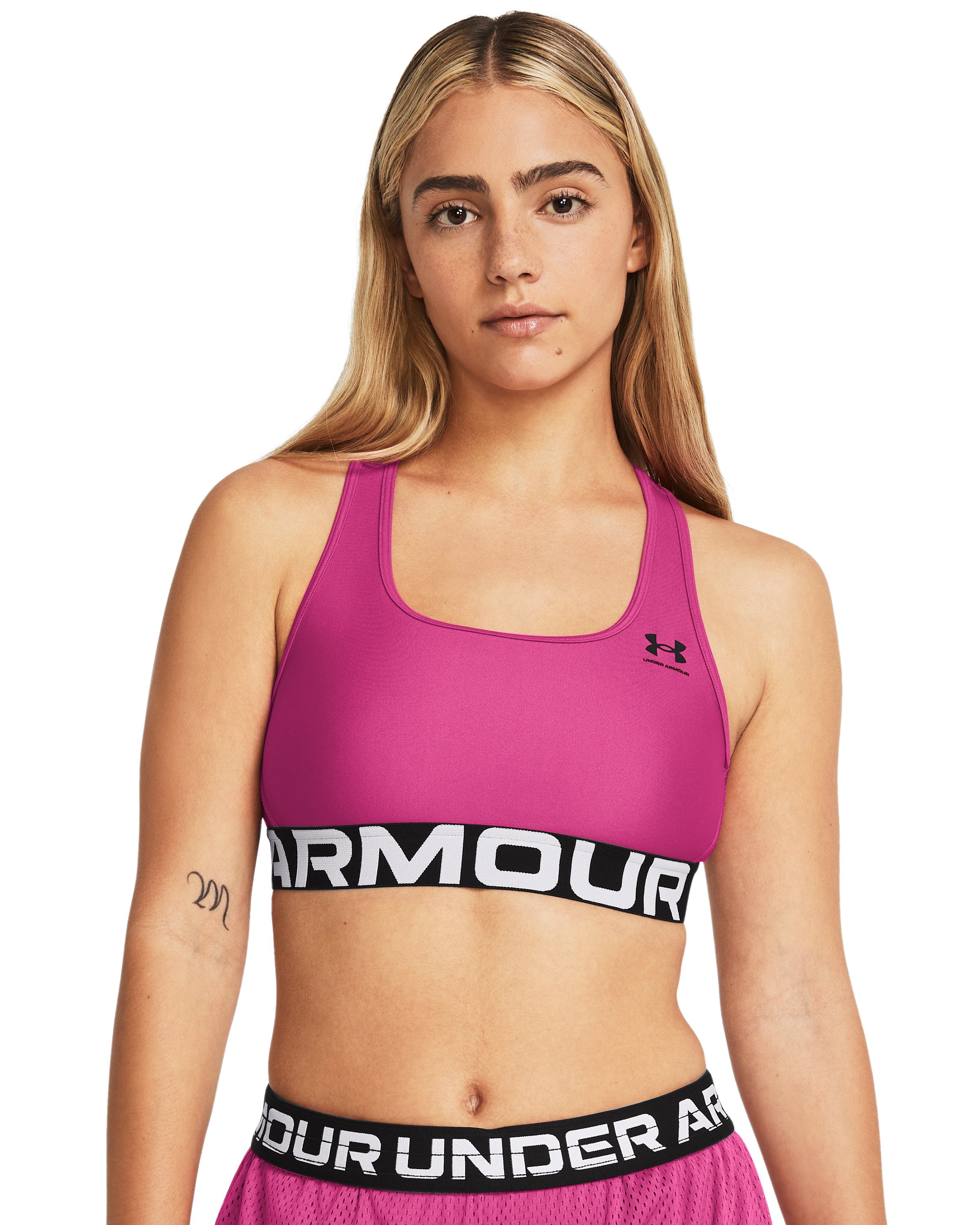 HeatGear Mid Branded Women's Sports Bra 4