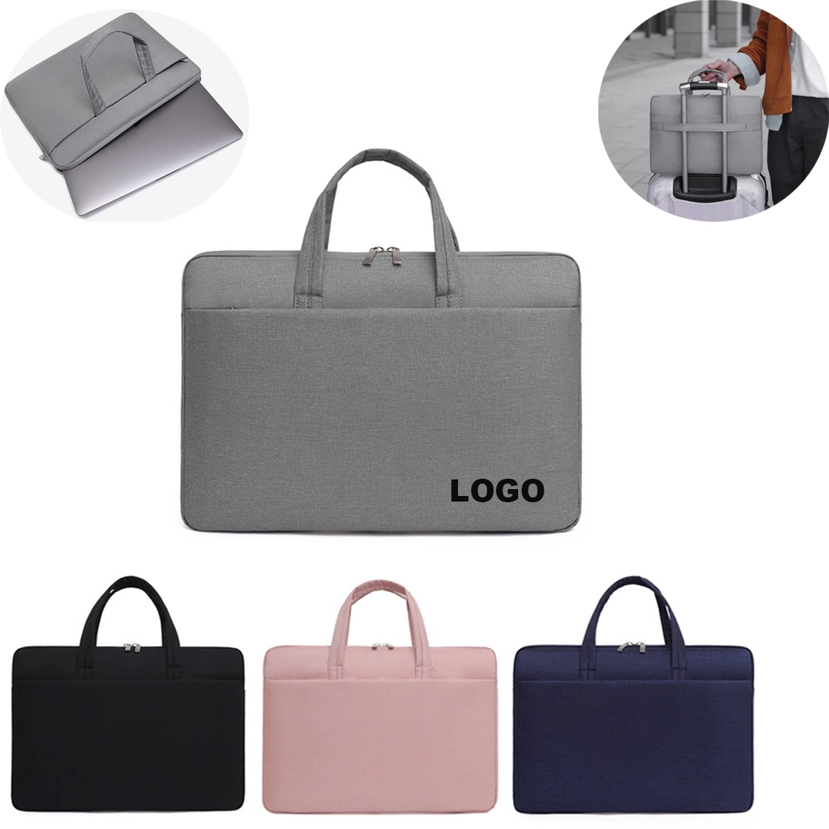 Handle Laptop Messenger Bag 4