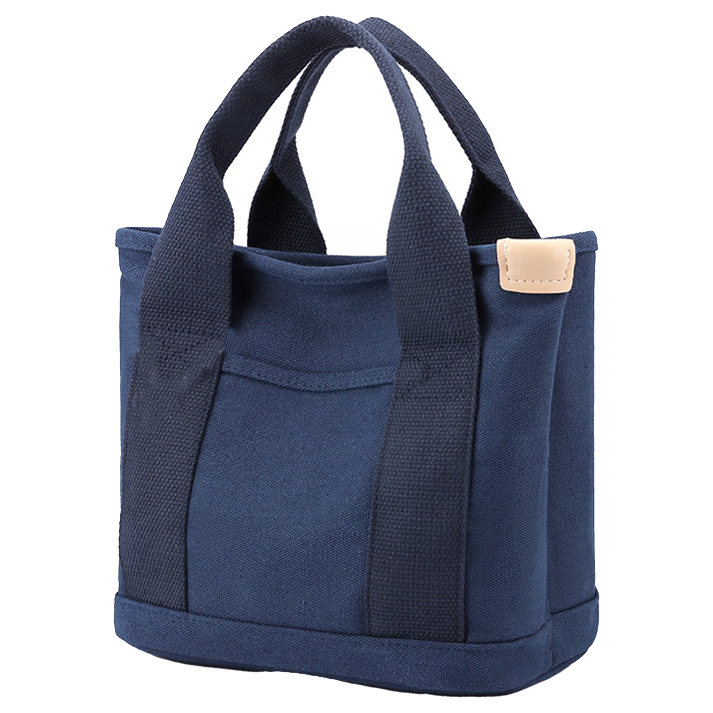 Canvas Simple Large Capacity Handbag, custom tote bag with logo imprint 8