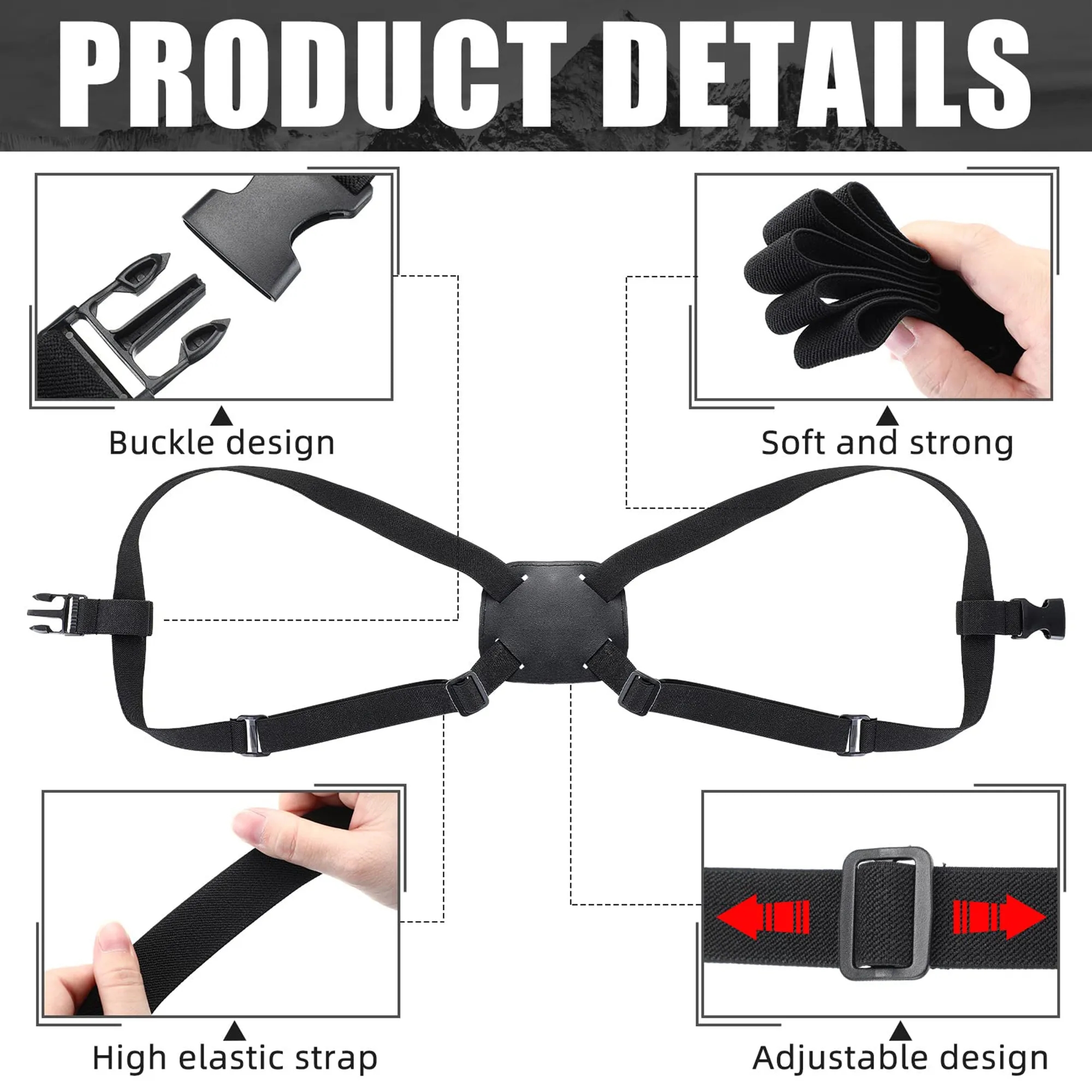 Adjustable Luggage Cross Strap Belts 6