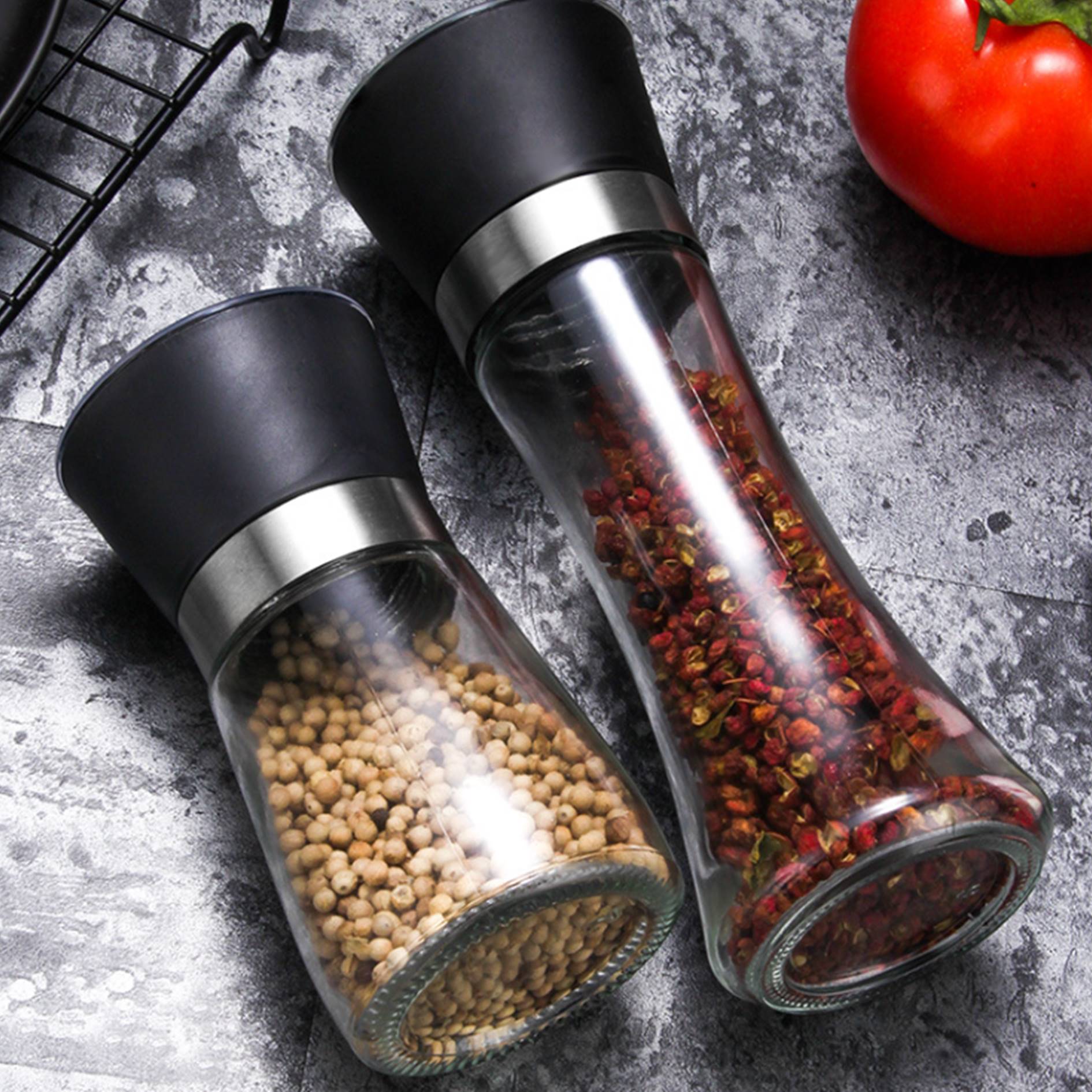 Plastic Salt Pepper Grinders 3