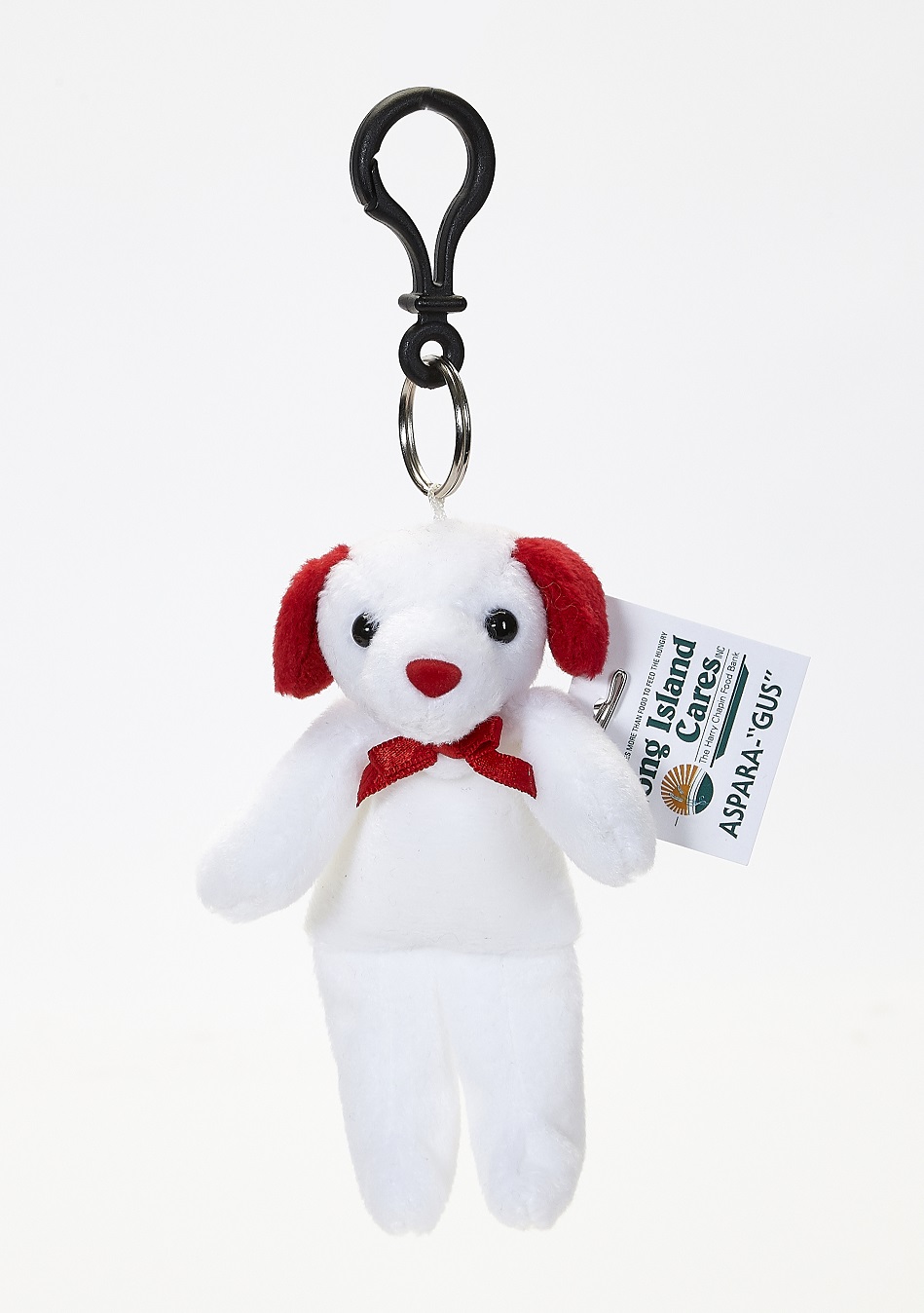 White Dog Zipper Pull 2