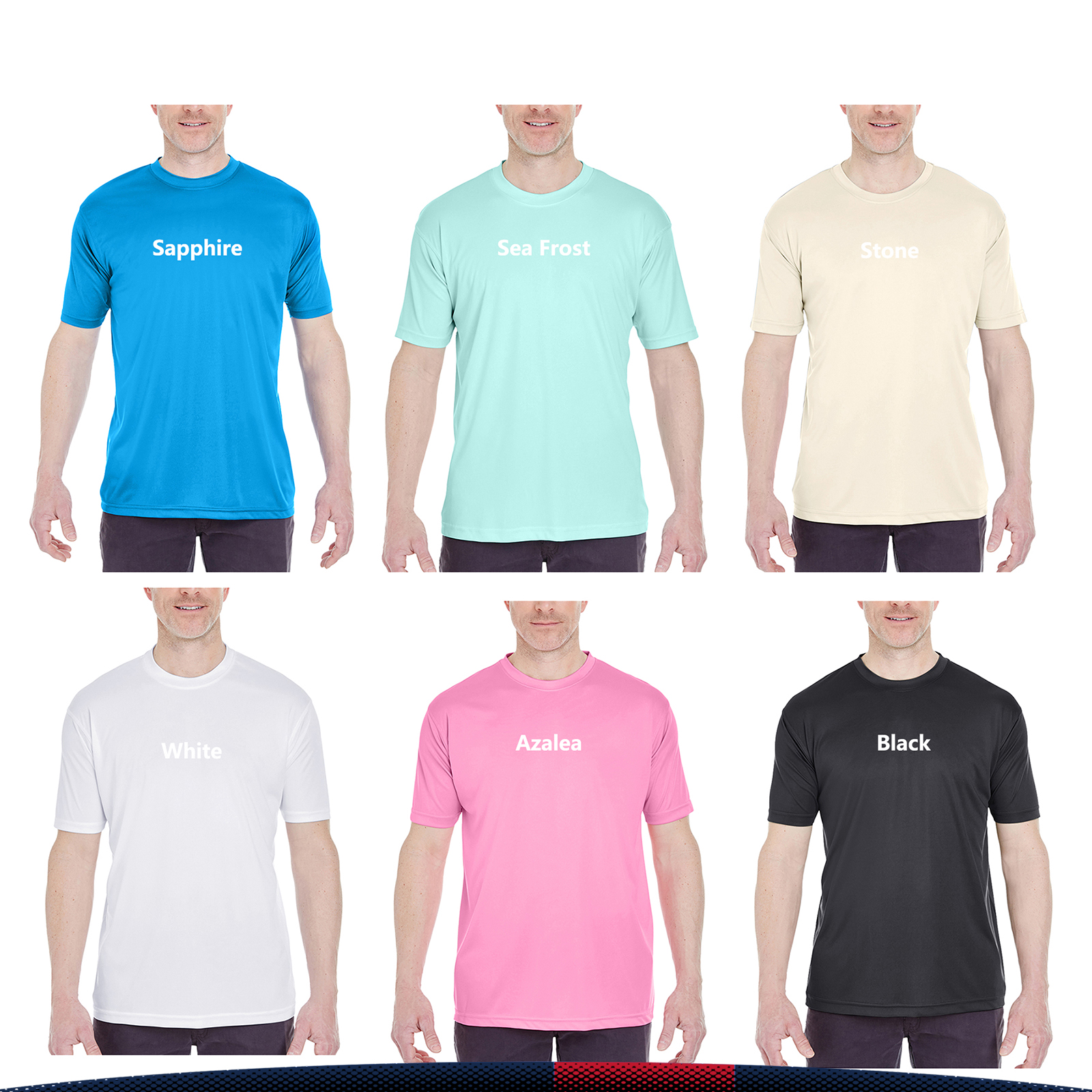 UltraClub® Men's Sports Shirts 7