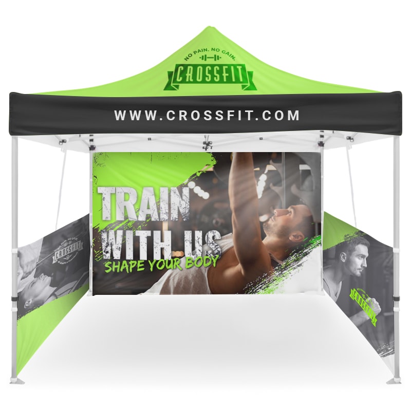 10ft X 10ft Full Color Pop Up Canopy Tents 27