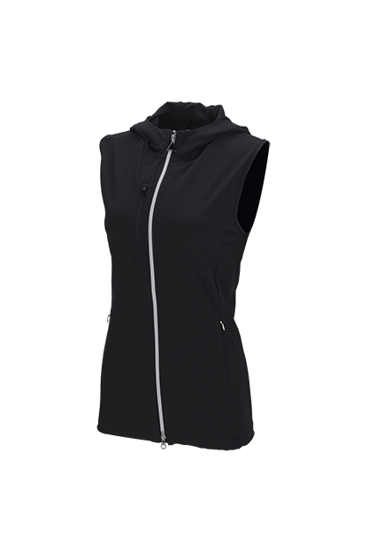 Women's Greg Norman Windbreaker Full-Zip Hooded Vest 7