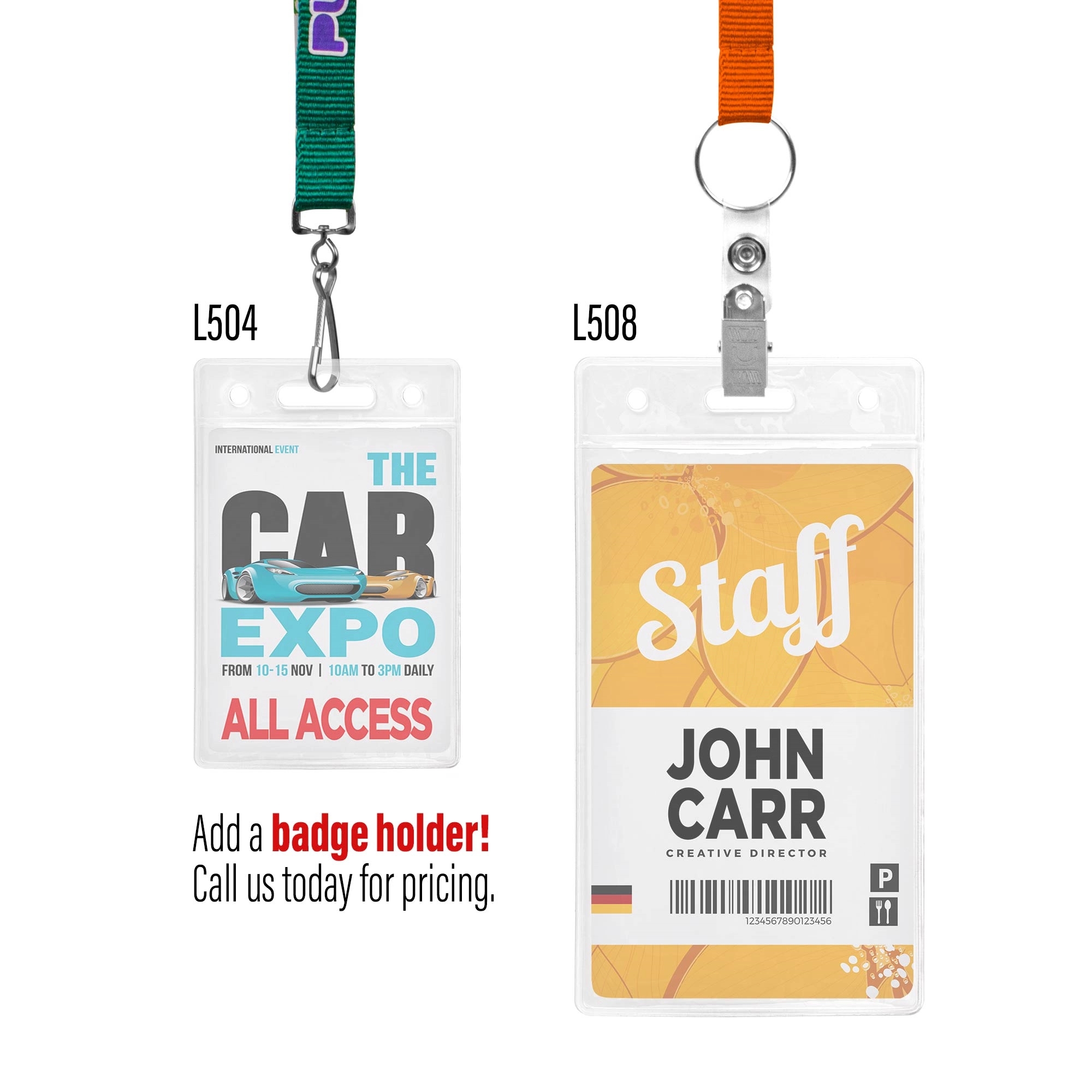 1/2 inch Recycled Econo Lanyard 3