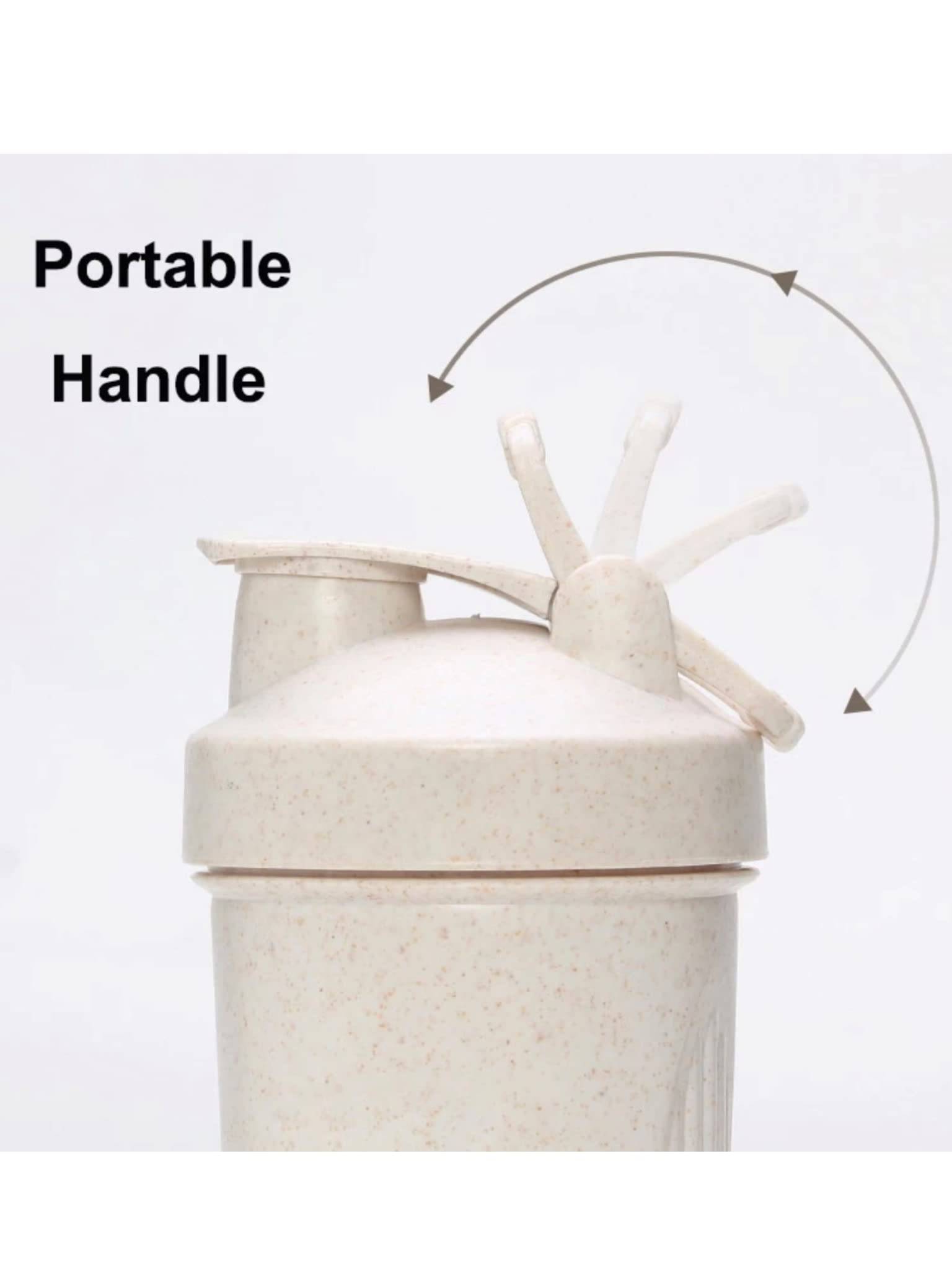 20oz Straw Biodegradable Material Shaker Bottles 5