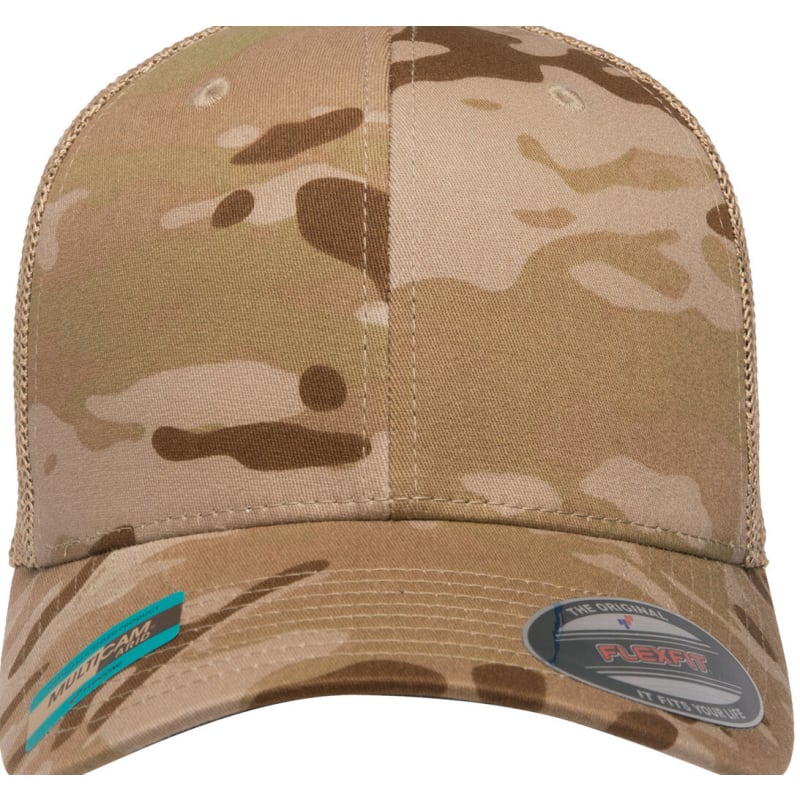 Yupoong Adult Flexfit® Multicam® Trucker Mesh Cap 5